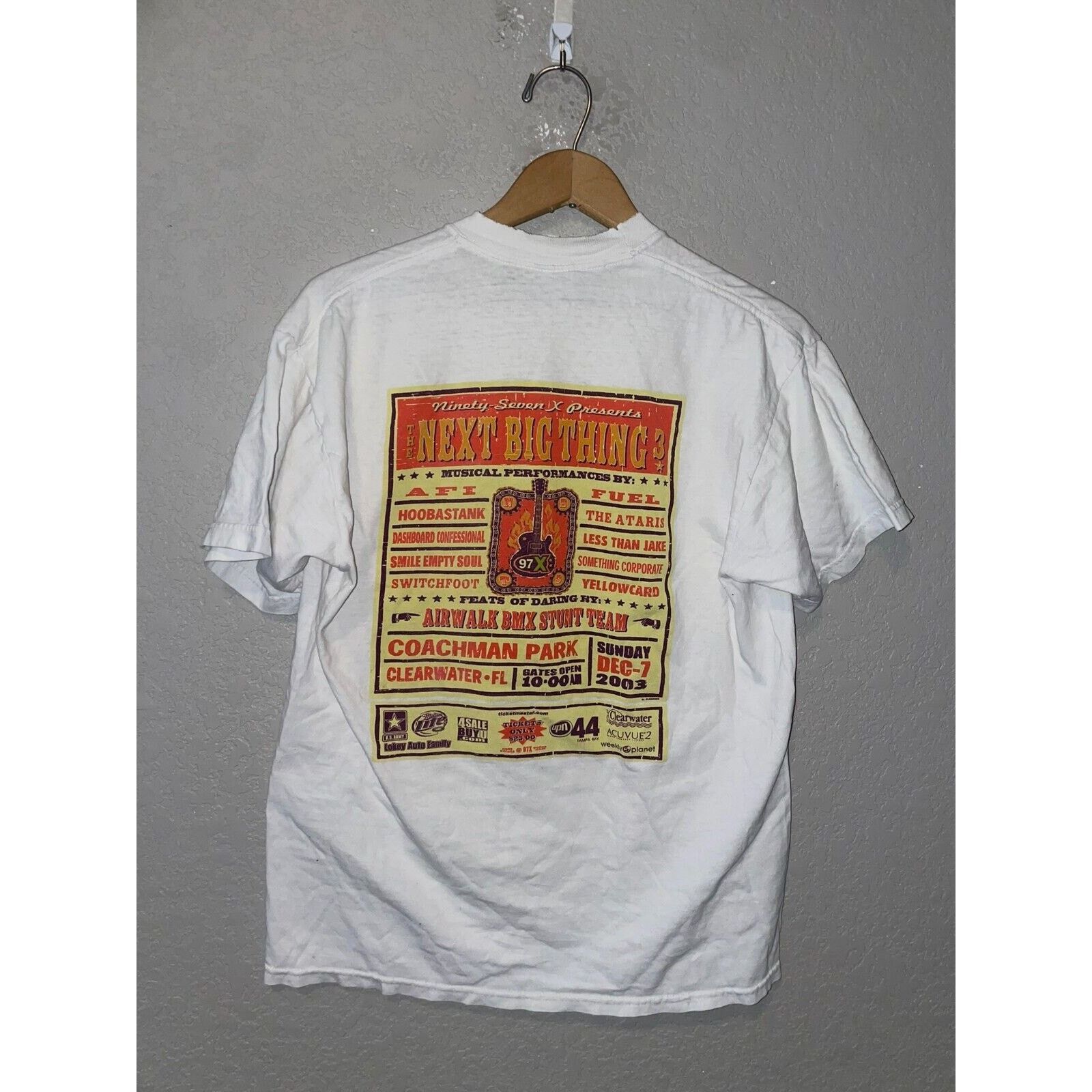 Jerzees Vintage Concert Shirt AFI Less Than Jake Switchfoot Tee M Size US M / EU 48-50 / 2 - 6 Thumbnail