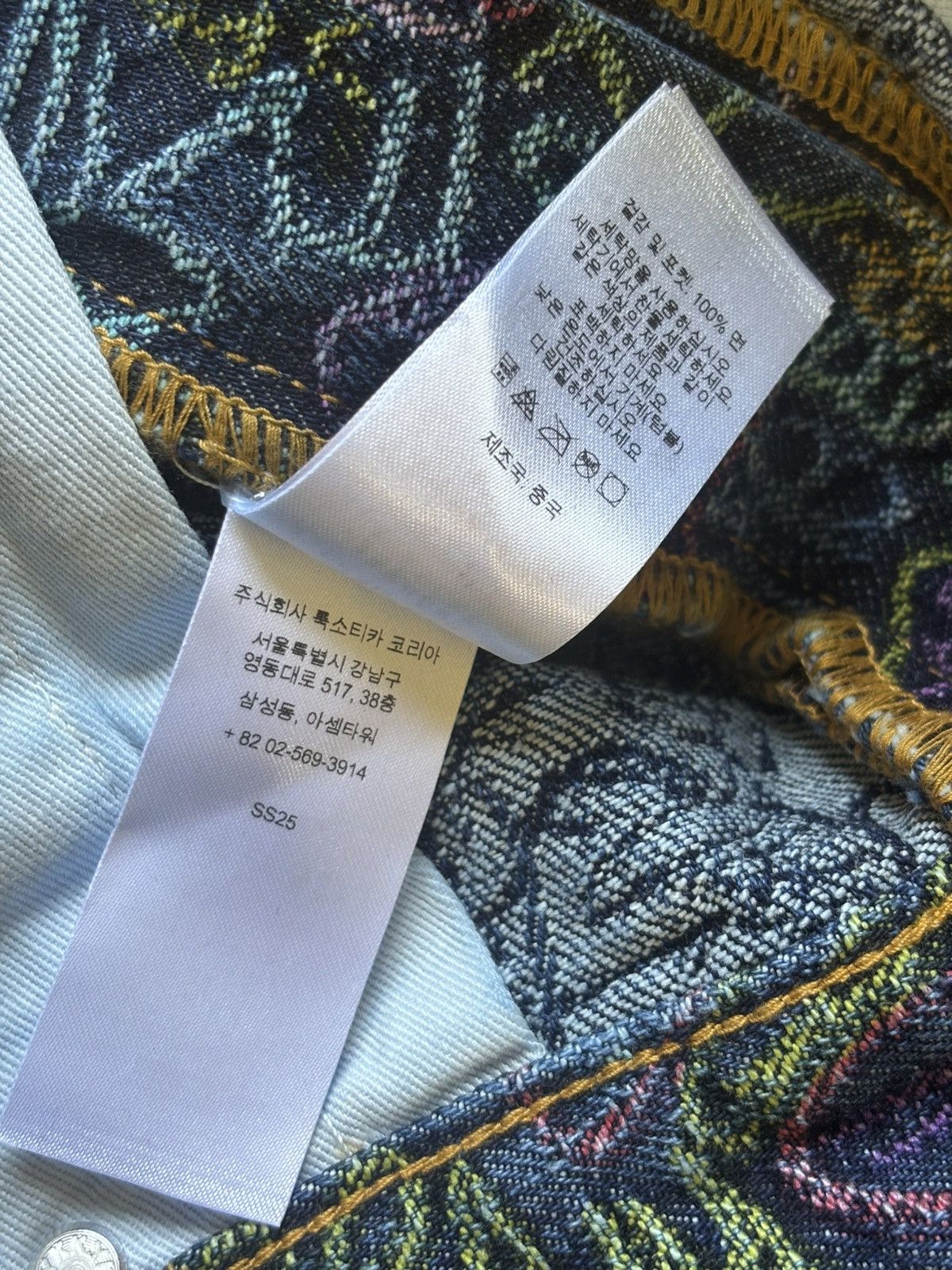 Supreme Supreme Handwriting Double Knee Denim Shorts Size US 34 / EU 50 - 11 Thumbnail