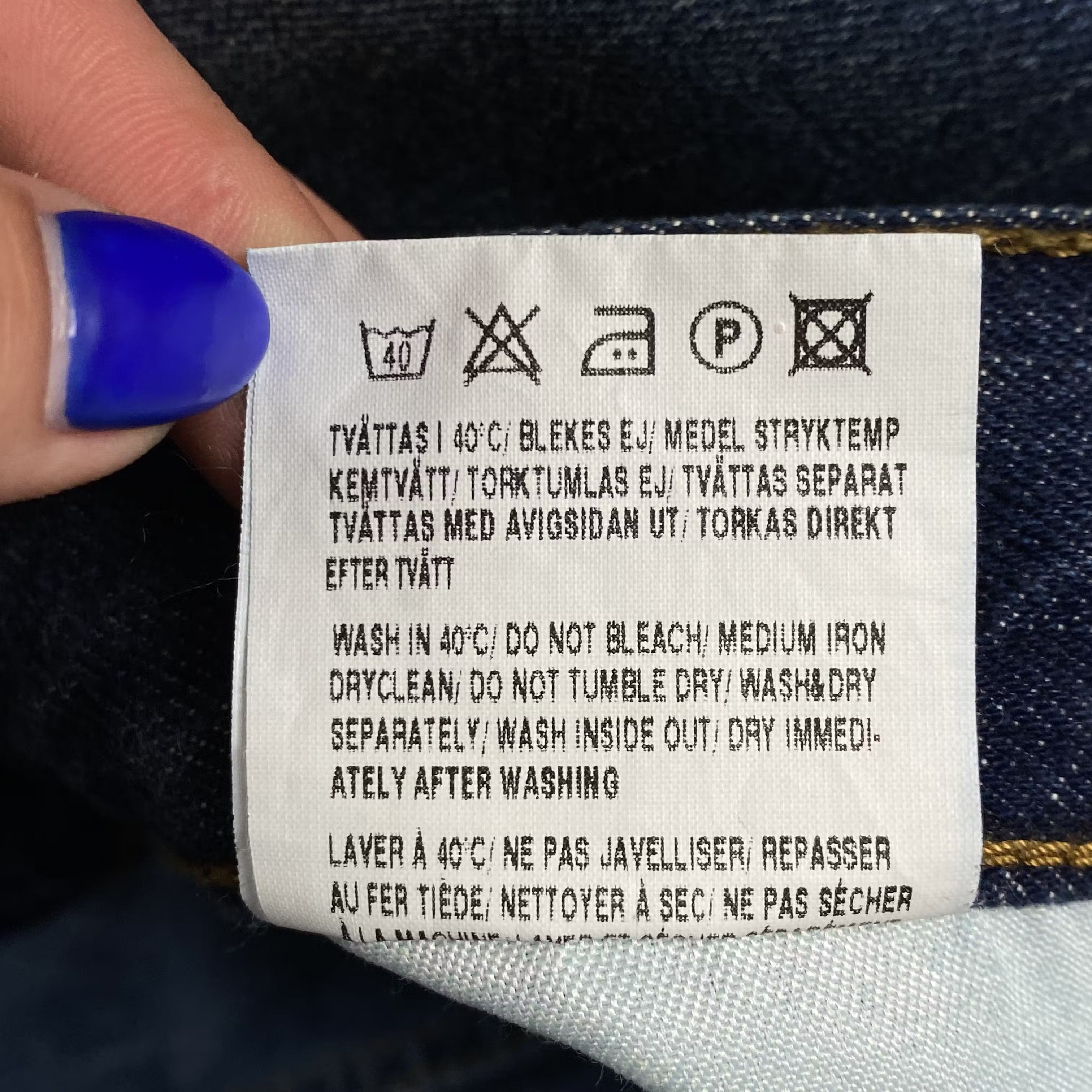 Acne Studios Mens Jeans Denim Acne Jeans Size 31 Size US 31 - 9 Thumbnail