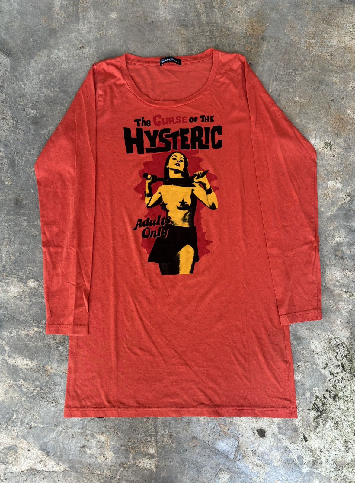 Hysteric Glamour × Japanese Brand Hysteric Glamour Aldults Only Women's Longsleeve Size ONE SIZE - 1 Thumbnail