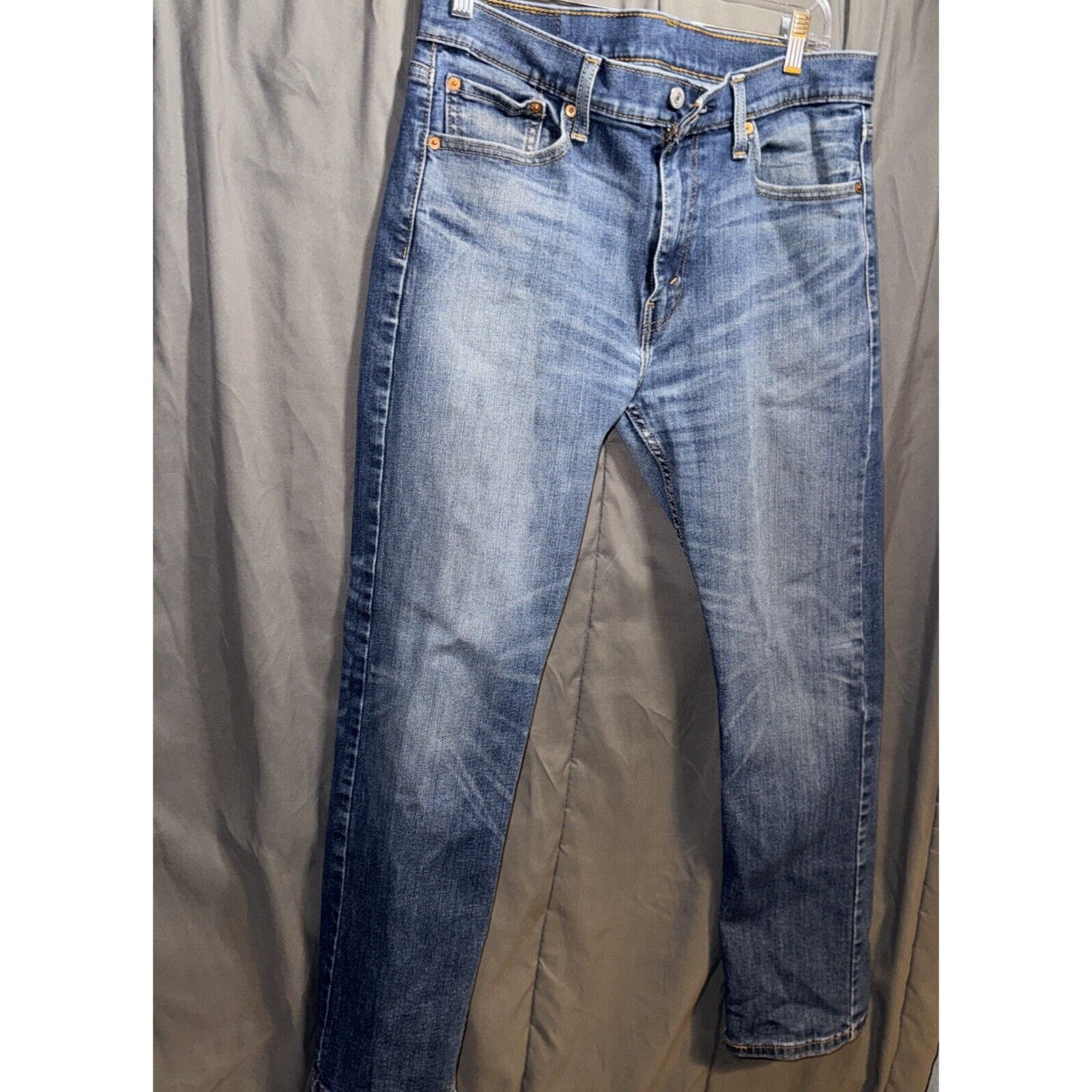 Levi's Levi's 513 Men's Jeans Size 33x30 Slim Fit Straight Leg Stre Size US 33 - 19 Thumbnail
