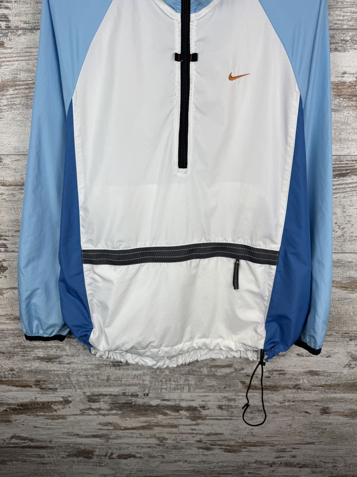 Nike × Vintage Mens Vintage Nike nylon track jacket swoosh Olympic y2k rare Size US S / EU 44-46 / 1 - 4 Thumbnail