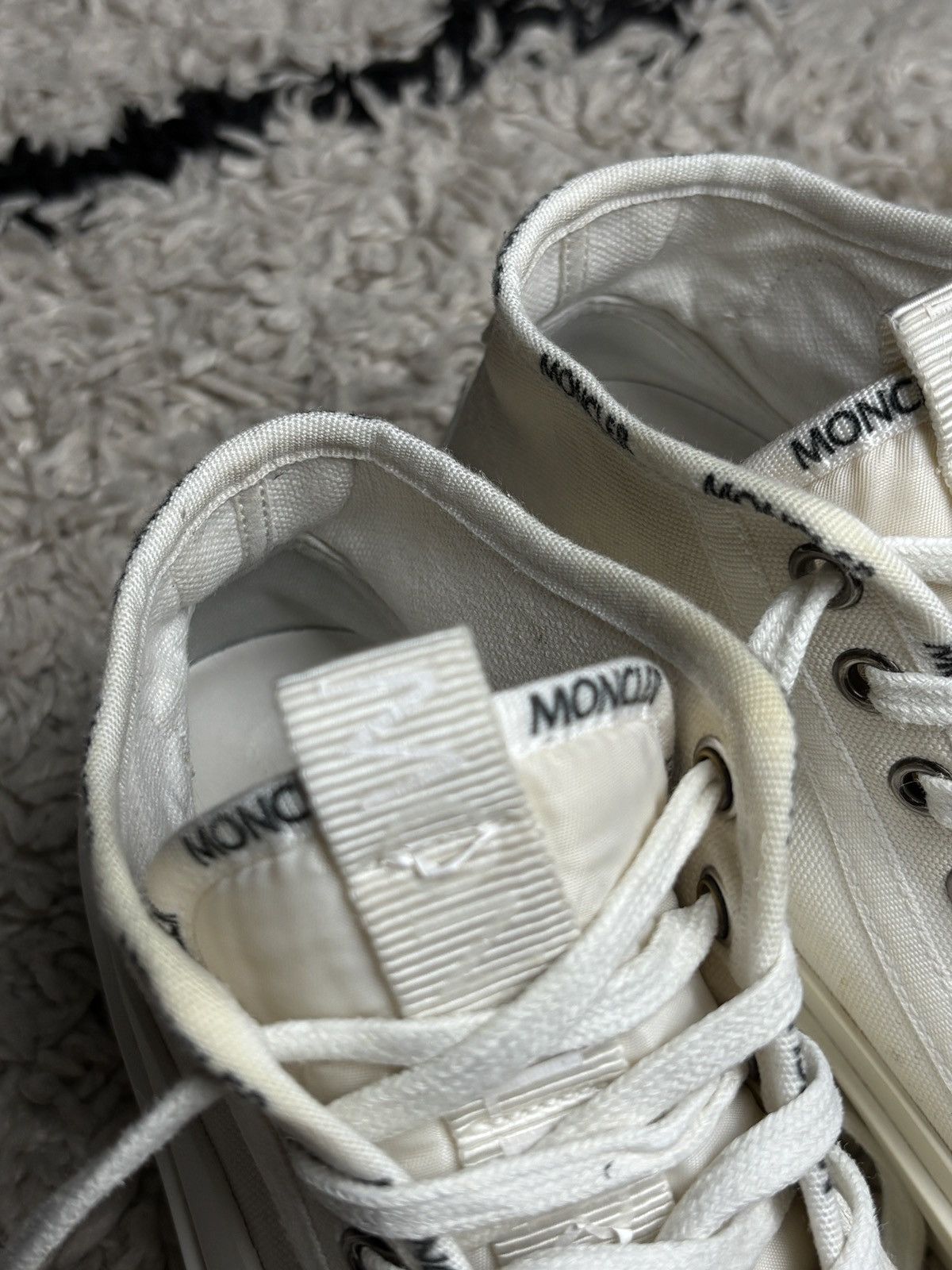 Moncler Moncler Lissex High Top Sneakers Shoes Vintage Size US 7 / IT 37 - 11 Thumbnail