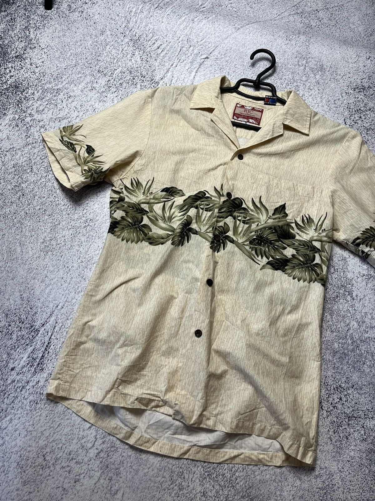 Jams World Vintage 90's Jams World Over Print Florida Hawaiian Shirt Size US S / EU 44-46 / 1 - 8 Thumbnail