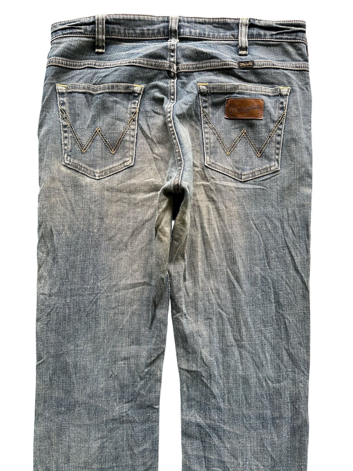 Japanese Brand Vintage Distress Wrangler 32x39 Size US 32 / EU 48 - 3 Thumbnail