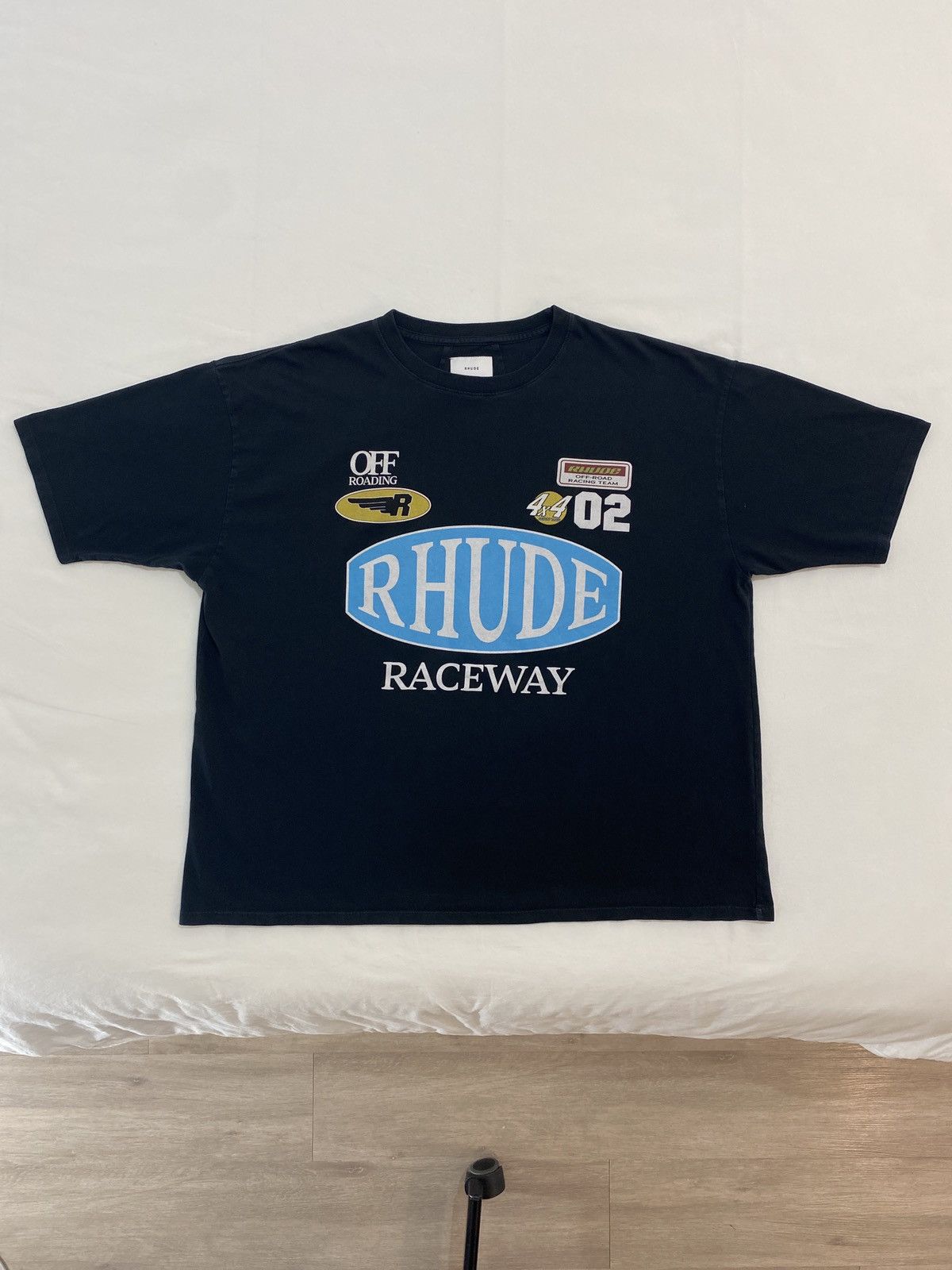 Rhude Rhude Raceway Off Road 4x4 Racing Team Tee Size US XL / EU 56 / 4 - 1 Thumbnail