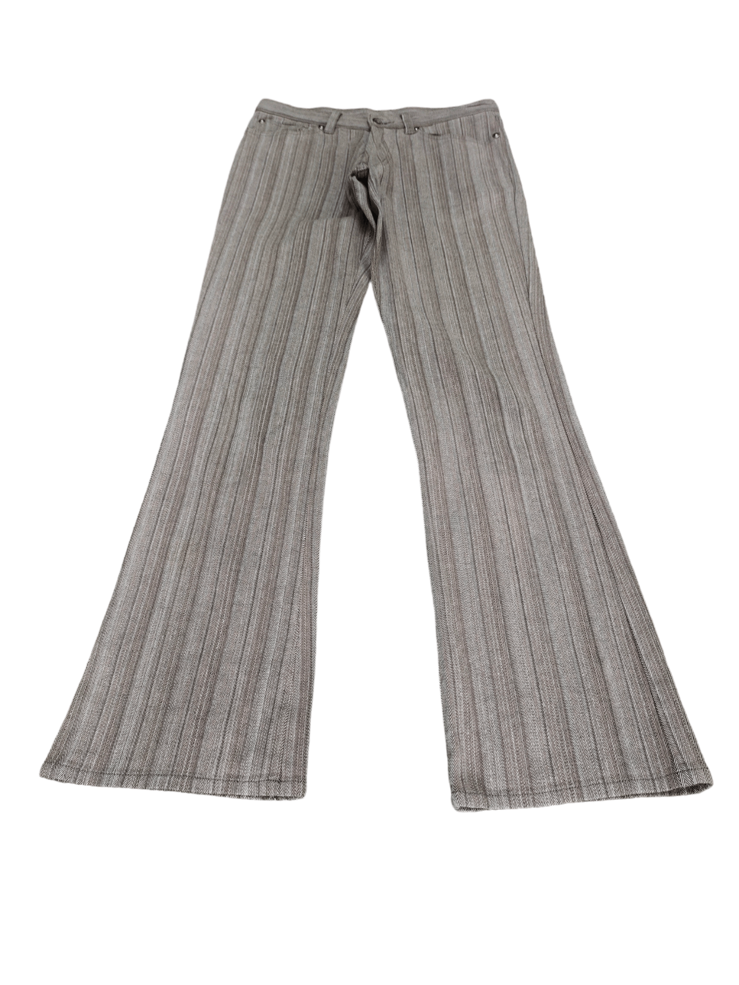 semanticdesign Flare Pants Semantic Design Hbt Boot Cut Y2k Goa Style Size US 27 - 2 Thumbnail