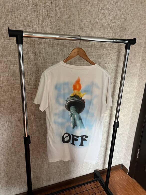 Off-White Off-White Statue of Liberty Graphic T-Shirt Size US S / EU 44-46 / 1 - 2 Thumbnail
