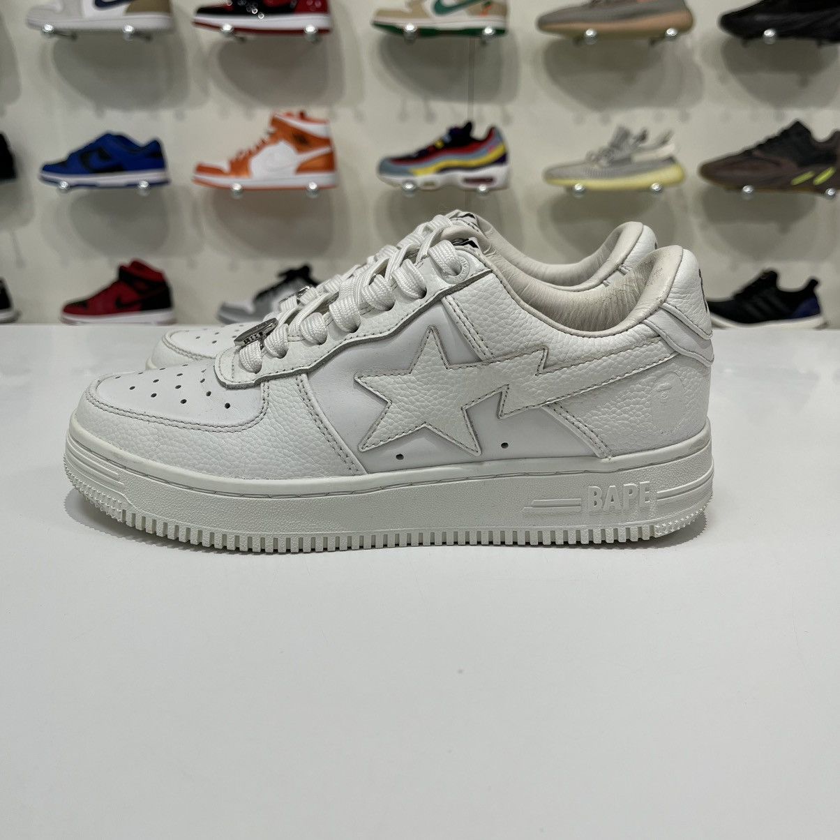 Bape A Bathing Ape Bape Sta White Size US 5 / EU 37 - 2 Thumbnail