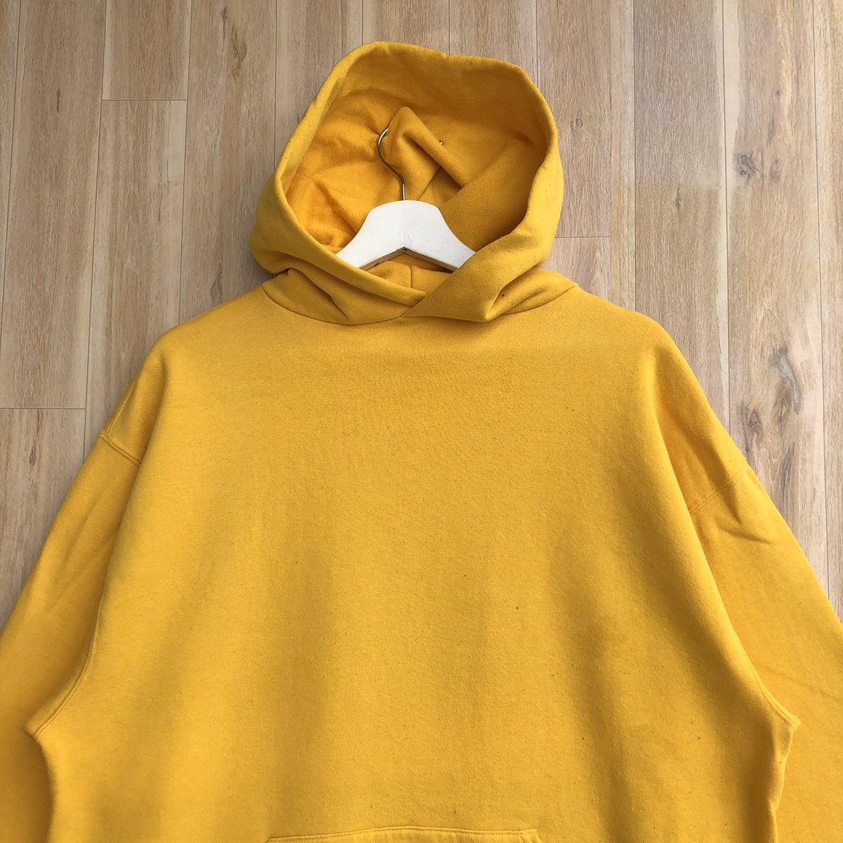 Russell Athletic × Vintage Vintage Russell Athletic Hoodie Plain Sweatshirt Size US XL / EU 56 / 4 - 3 Thumbnail