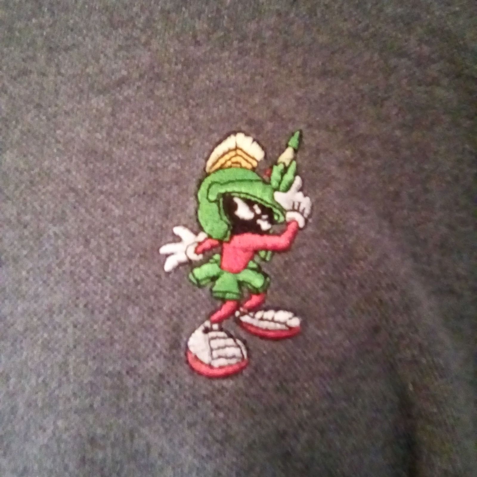 Warner Bros 2000 Warner Bros. Studio "Marvin the Martian" Polo Shirt XL Size US XL / EU 56 / 4 - 4 Thumbnail