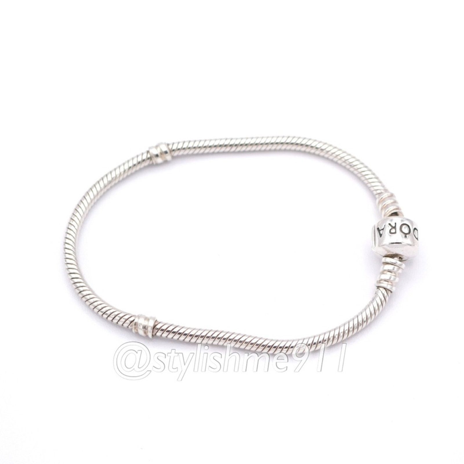 pandora PANDORA Moments Barrel Clasp Charm Bracelet - 590702HV Size ONE SIZE - 2 Thumbnail