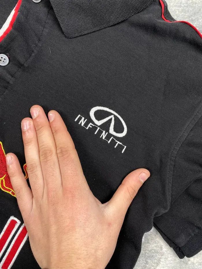 Red Bull Vintage Red Bull Infiniti Polo Shirt Big Logo Racing Team Size US M / EU 48-50 / 2 - 3 Thumbnail