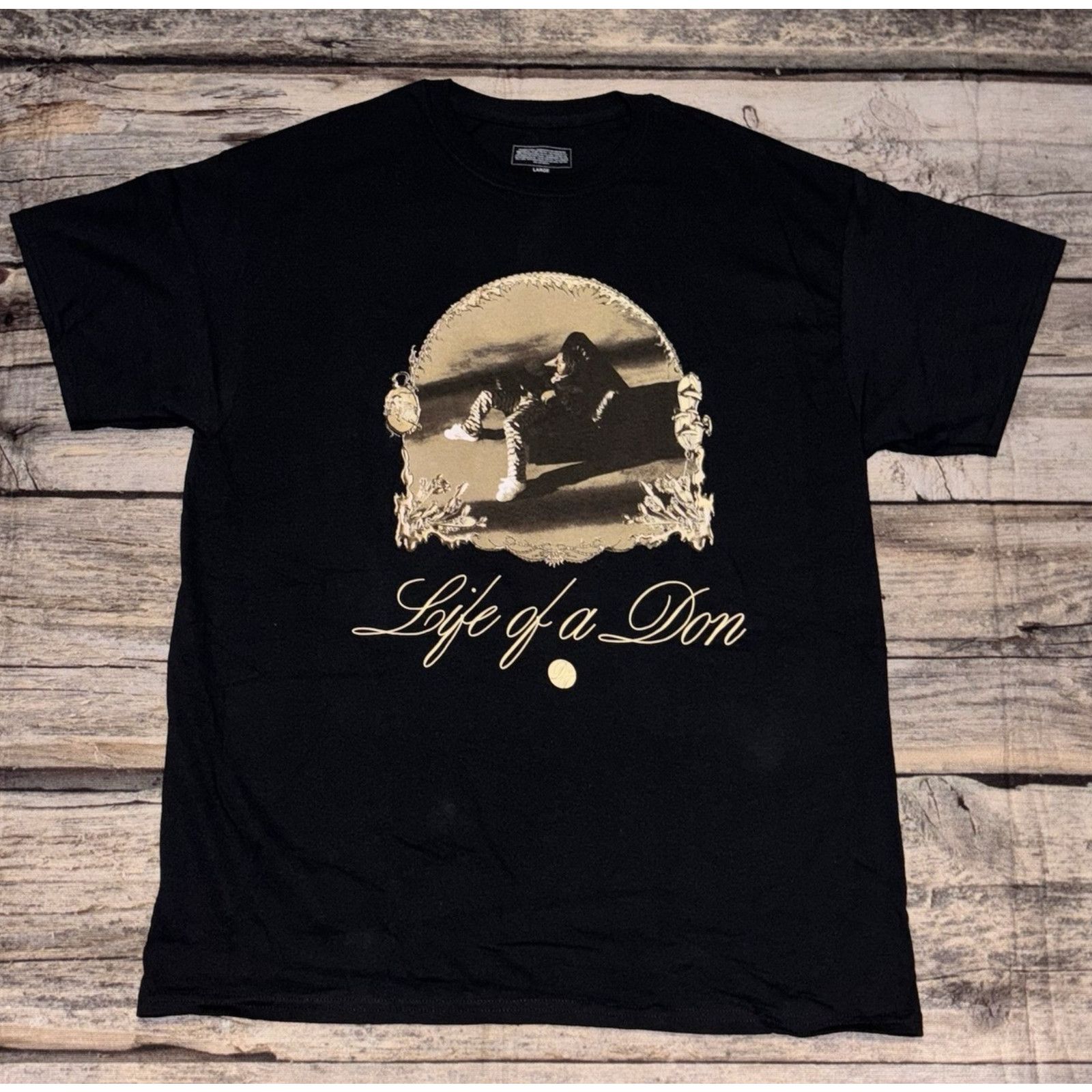 & Other Stories Don Toliver Official Merch "Life Of Don" Black T-Shirt MD Size US M / EU 48-50 / 2 - 1 Preview