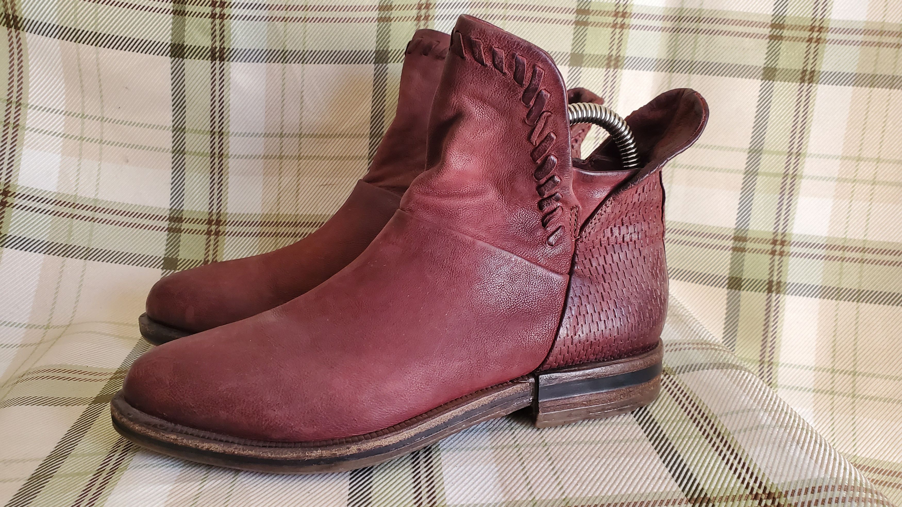 A.S.98 A.S 98 Ankle Pull On Boots Size US 5 / IT 35 - 6 Thumbnail