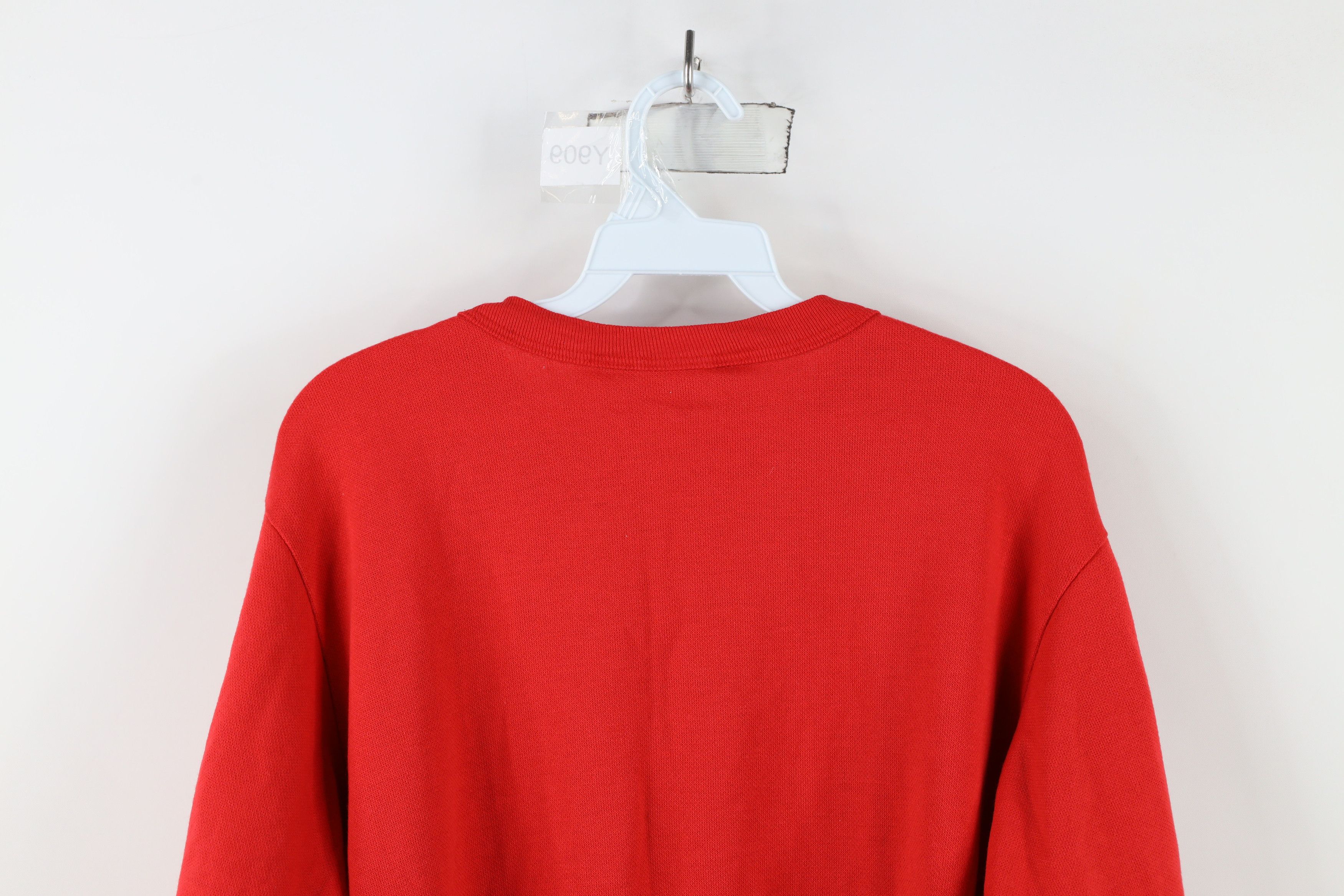 Vintage Vintage 90s Streetwear Grandma Flower Heart Sweatshirt USA Size L / US 10 / IT 46 - 12 Thumbnail