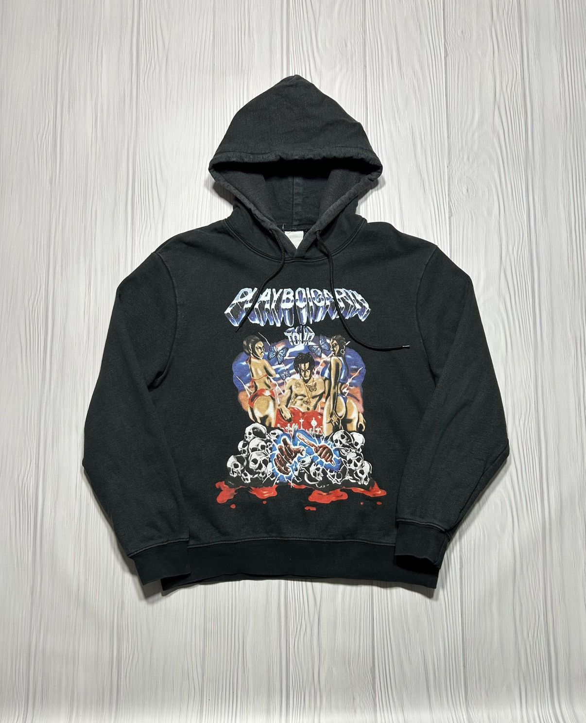 Playboi Carti Playboy Carti Tour Hoodie Rap Girls Size S Size US S / EU 44-46 / 1 - 1 Thumbnail