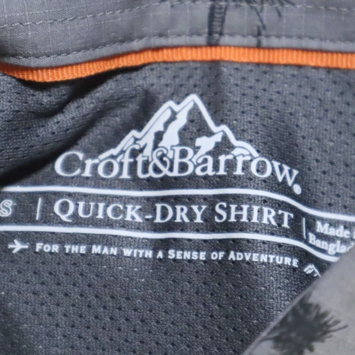 Croft & Barrow Croft & Barrow Quick-Dry Fly Fishing Vented Stretch Shirt Gray Men's S Size US S / EU 44-46 / 1 - 5 Thumbnail