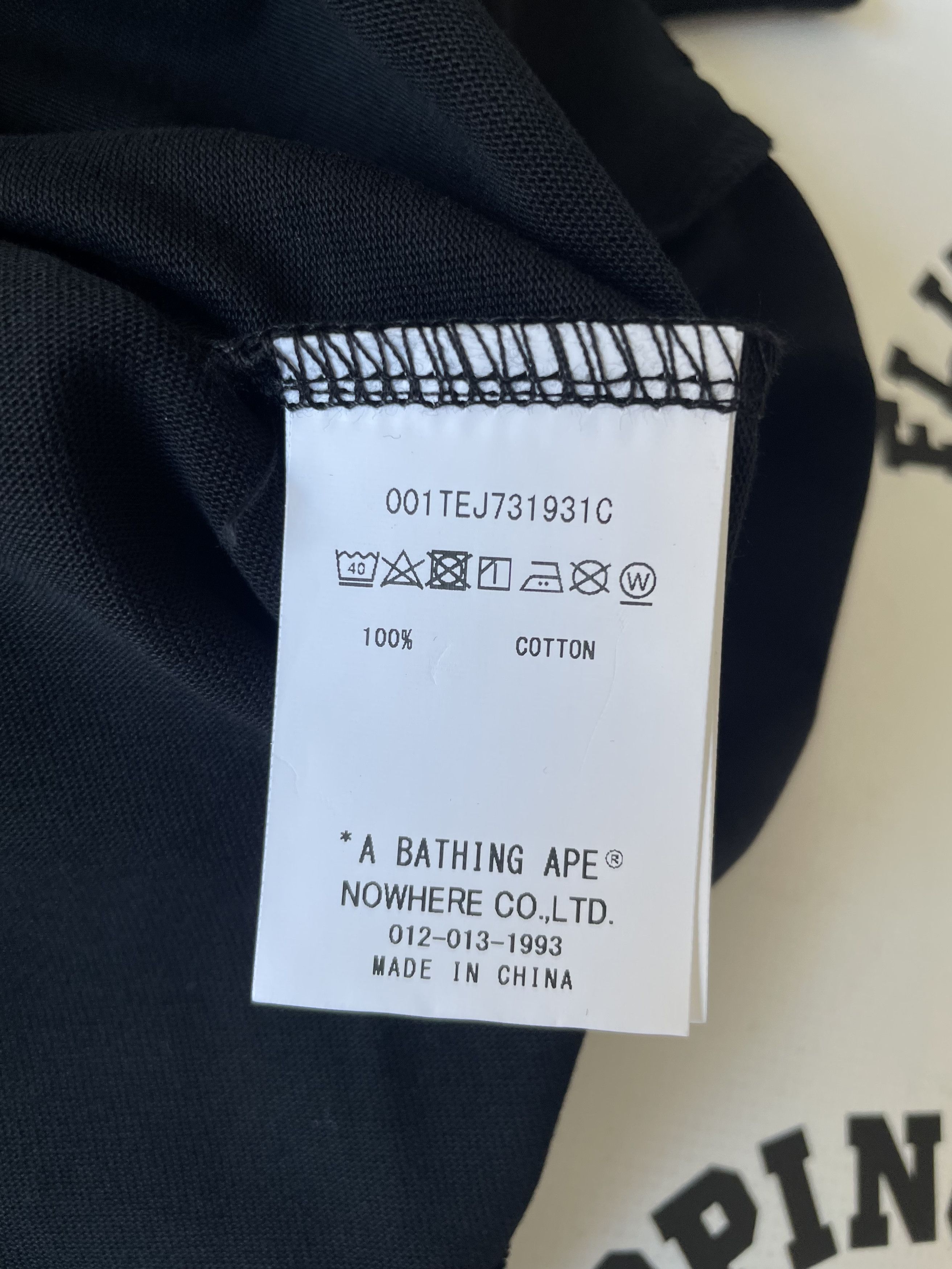 Bape BAPE X BAYC (BORED APE YACHT CLUB) TEE #1 Size US XL / EU 56 / 4 - 8 Thumbnail