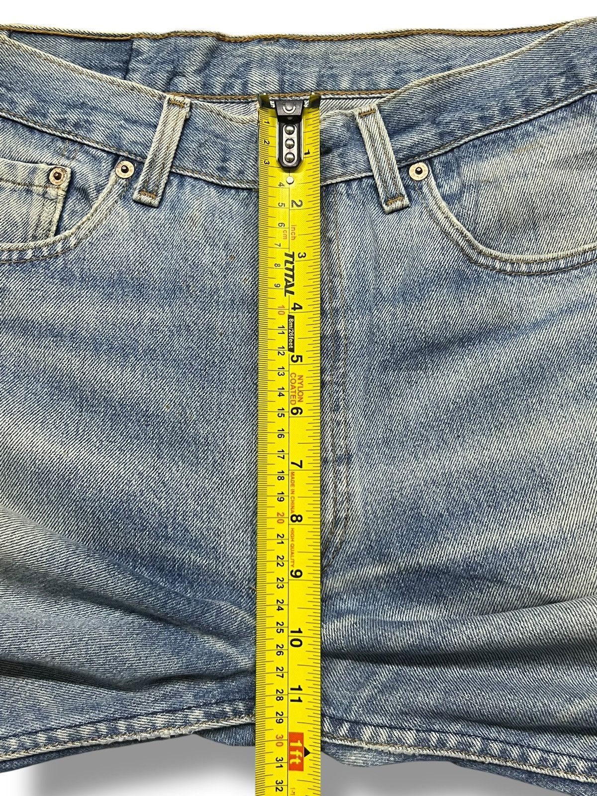 Levi's Vintage 90s Levi’s 502 Usa - Faded, Distressed Denim Size US 31 - 17 Thumbnail