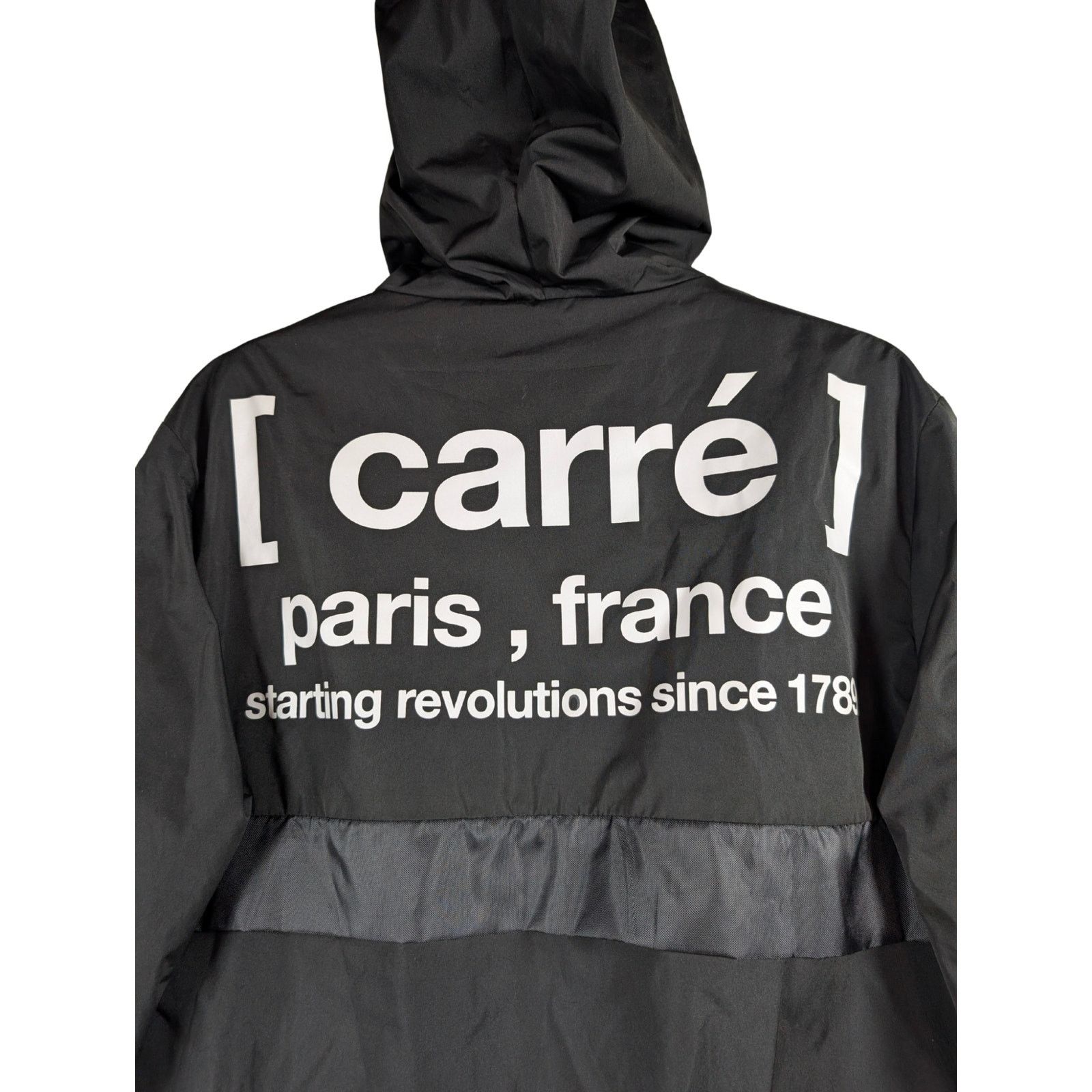 Unknown London Carre Paris Hooded Parka Reflective Long Jacket Men’s Size S Size US S / EU 44-46 / 1 - 5 Thumbnail