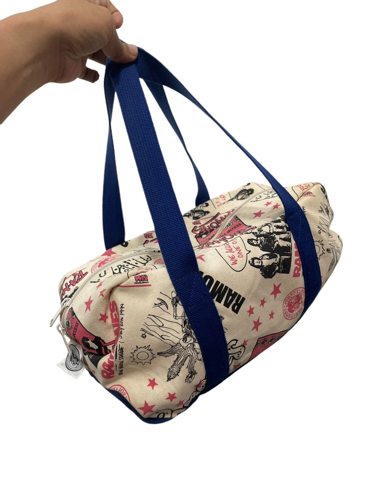Hysteric Glamour Hysteric Glamour Ramones Boston Bag Cotton Canvas 9🟩 Size ONE SIZE - 3 Thumbnail