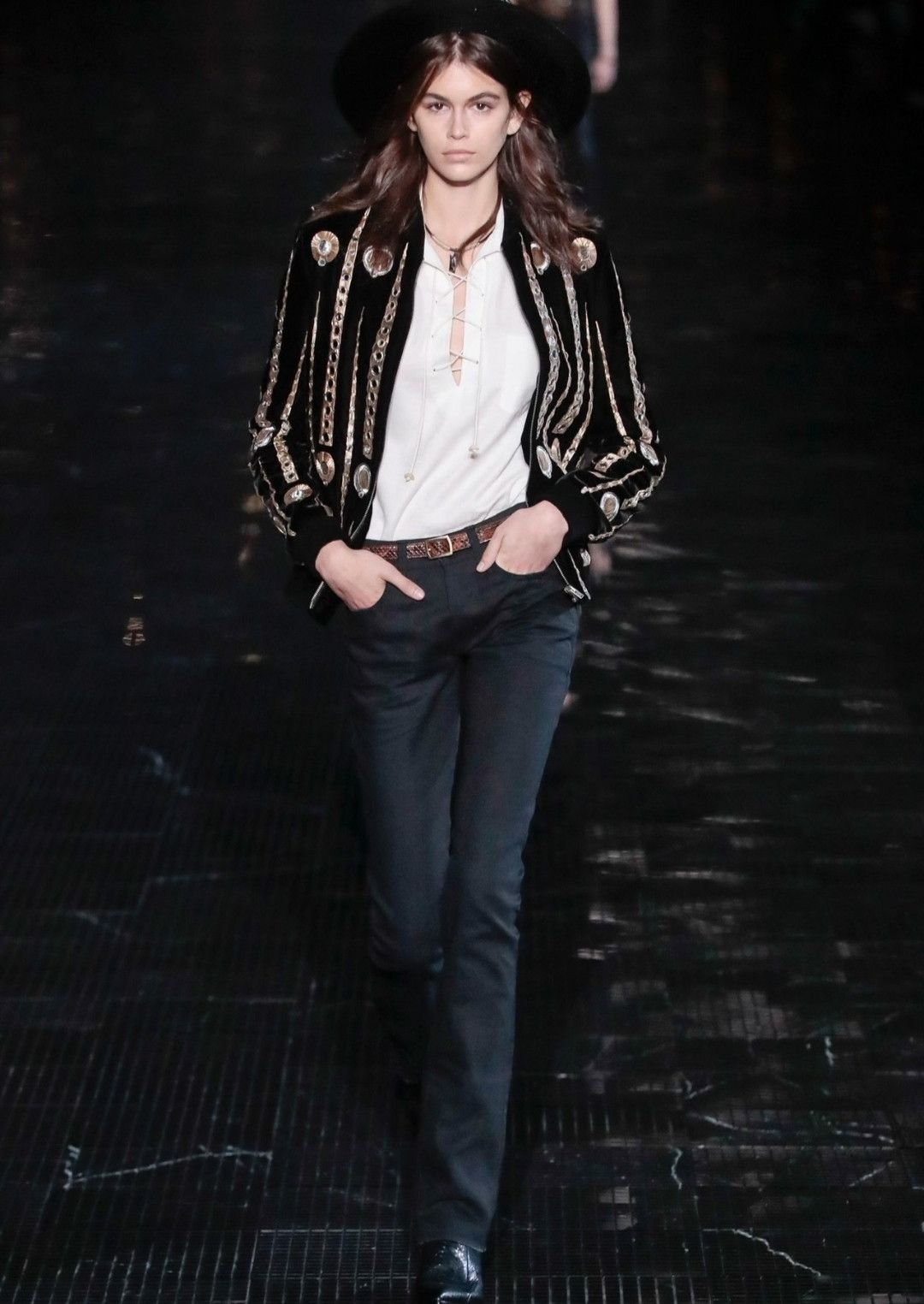 Saint Laurent Paris saint laurent Marrakech Jukebox Velvet Jacket Size US M / EU 48-50 / 2 - 7 Thumbnail