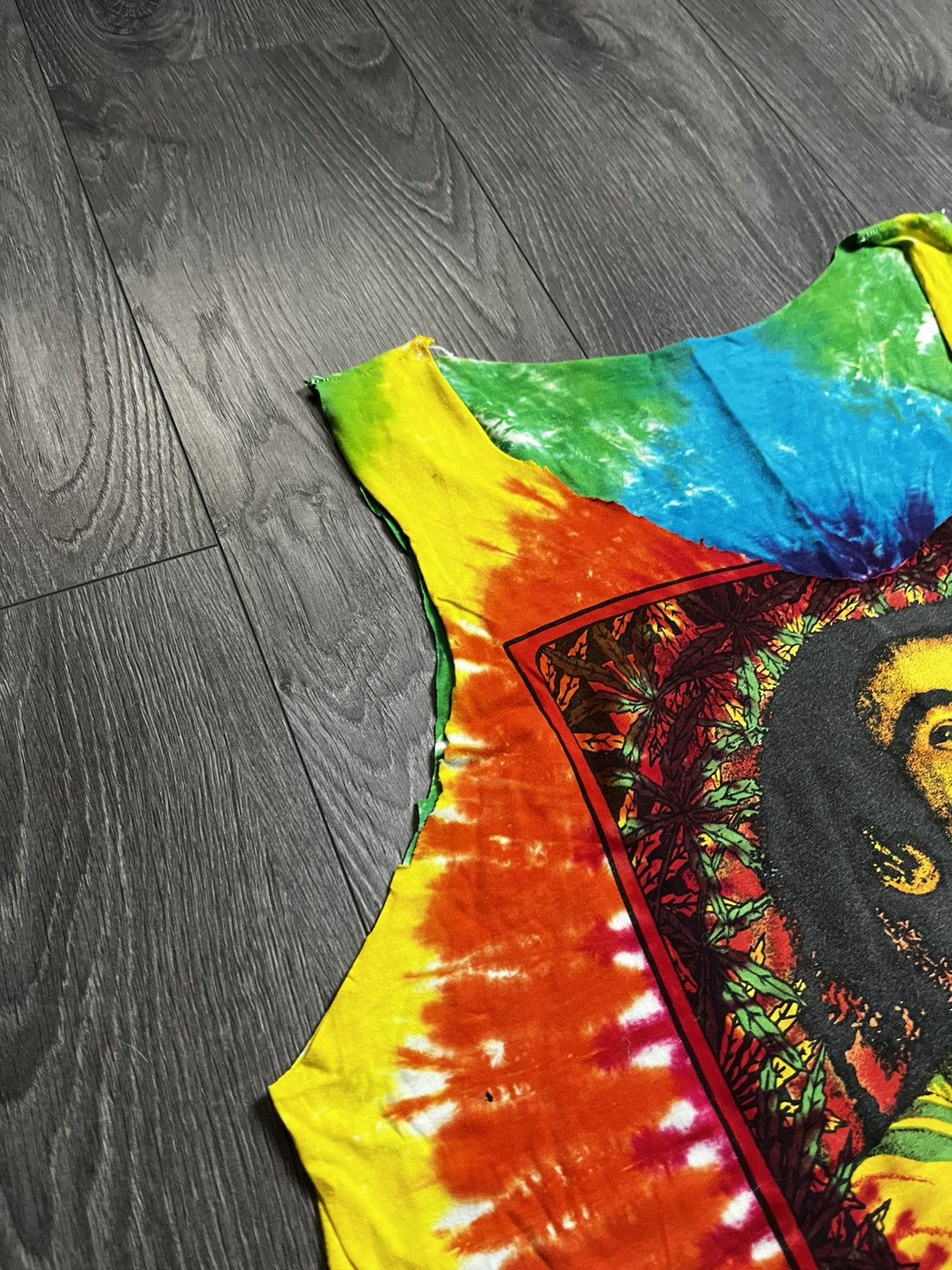 Bob Marley Bob Marley "RastaMania" Acid Trip Psychedelic Sleeveless Tee Size US S / EU 44-46 / 1 - 4 Thumbnail