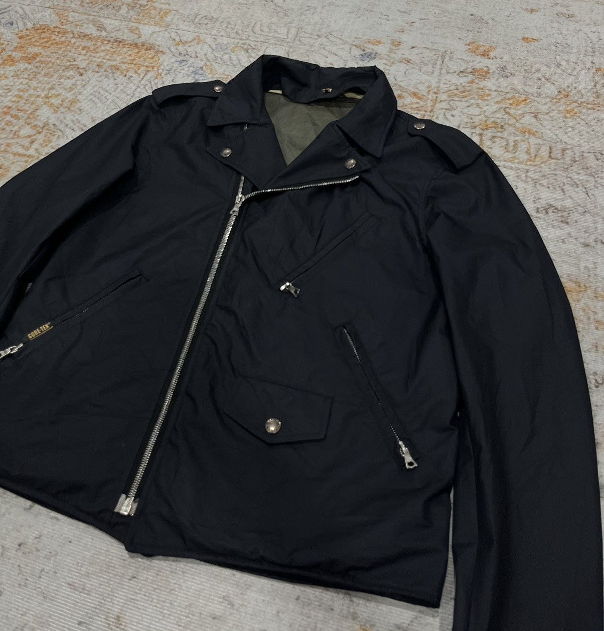 Bape × Goretex Rare‼️ A Bathing Ape Gore-tex Riri Zip Ramones Jacket Size US M / EU 48-50 / 2 - 3 Thumbnail