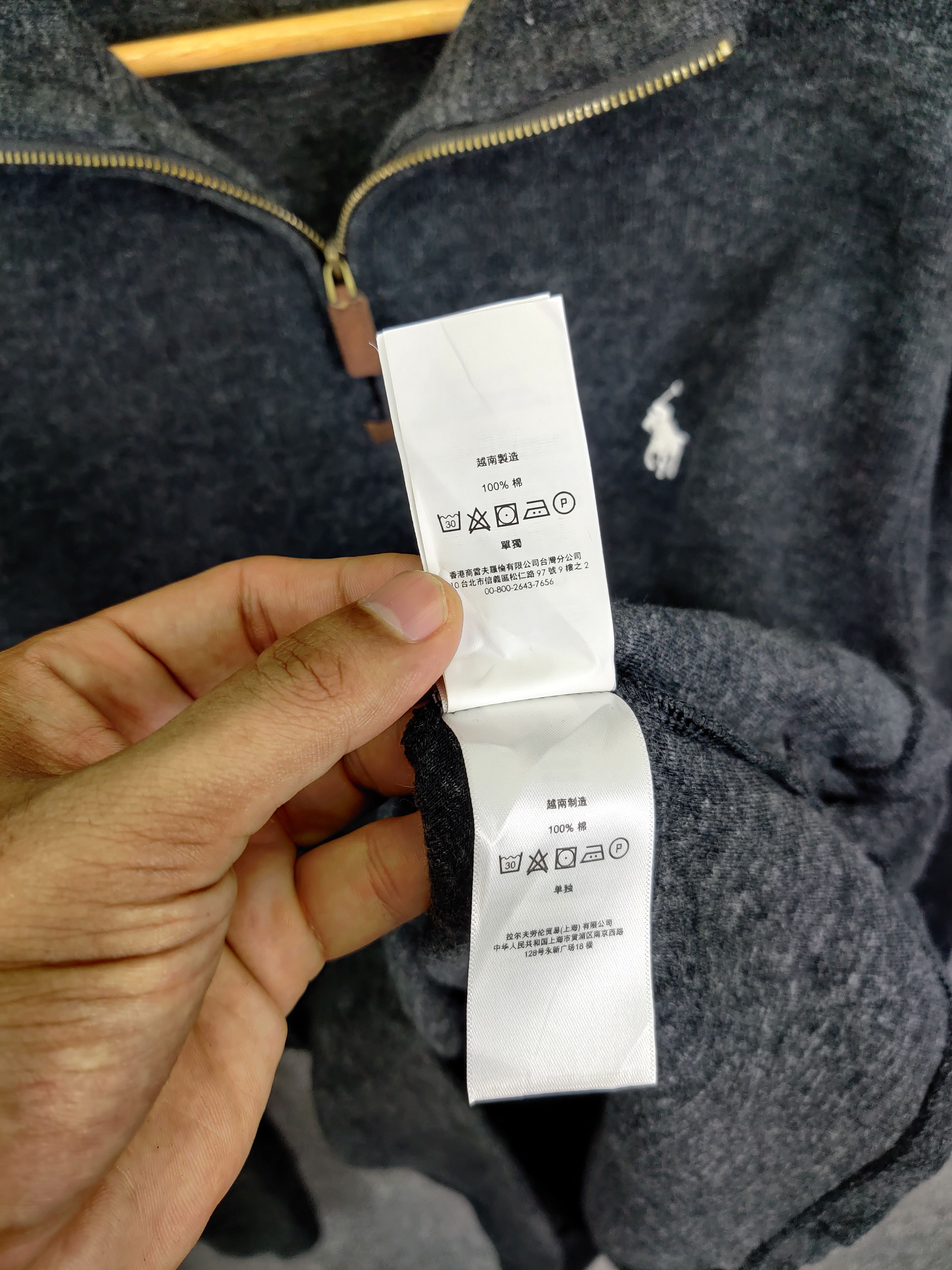 Polo Ralph Lauren Vintage Polo Ralph Lauren Quarter Half Zipper Knit Sweater Size US M / EU 48-50 / 2 - 11 Thumbnail