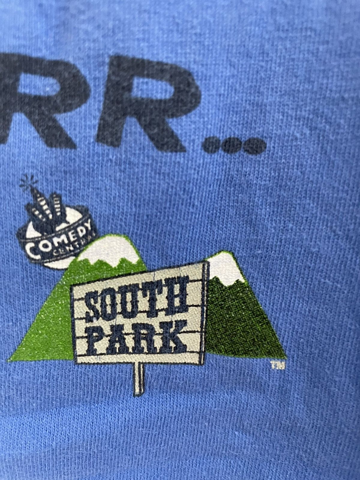 Cartoon Network Vintage 90s South Park Superrr.. comedy central promo tahirt Size US L / EU 52-54 / 3 - 8 Thumbnail
