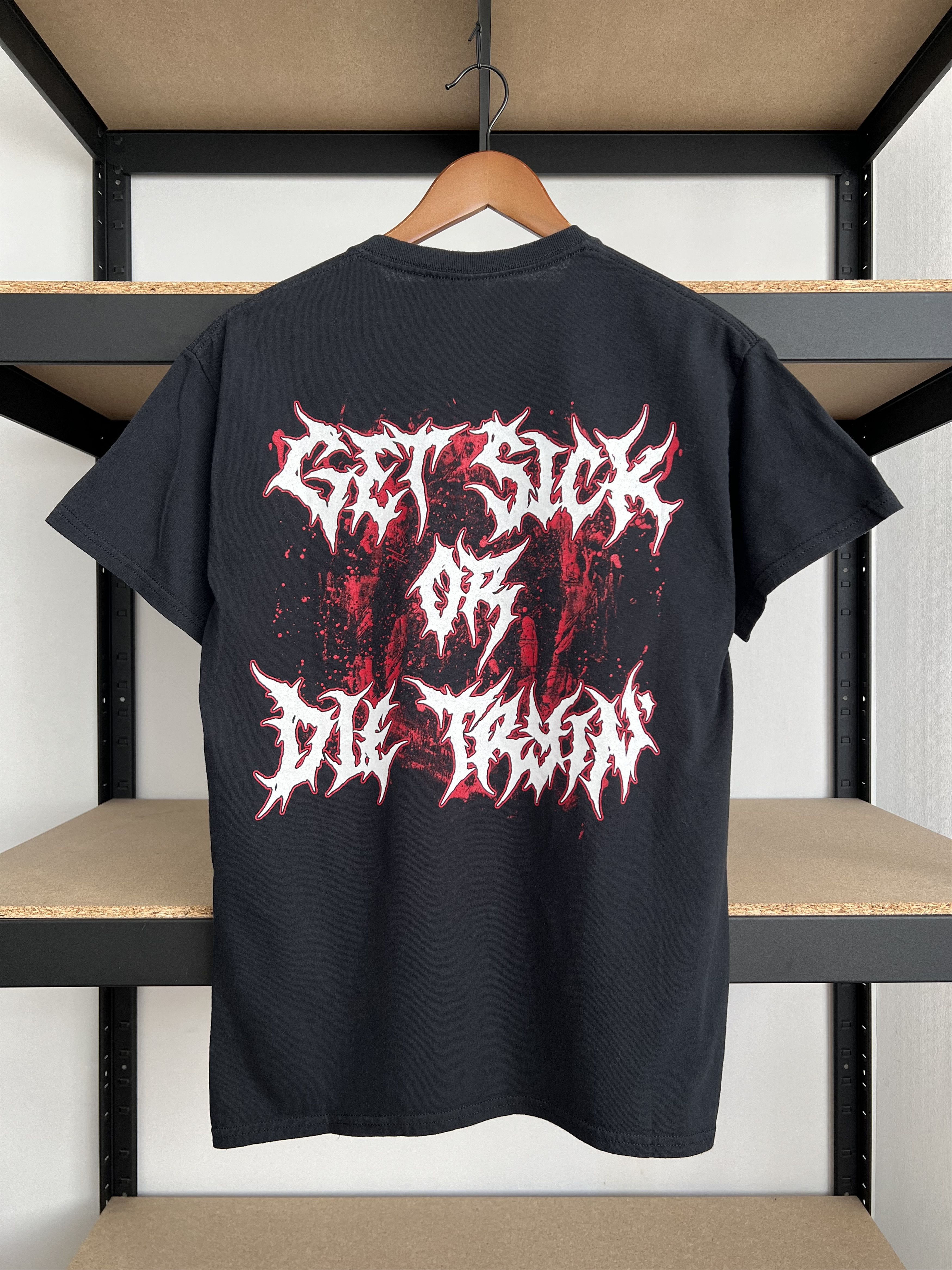 Band Tees Vintage 2000s Cumbeast Brutal Death Metal Band T-shirt Size US M / EU 48-50 / 2 - 3 Thumbnail