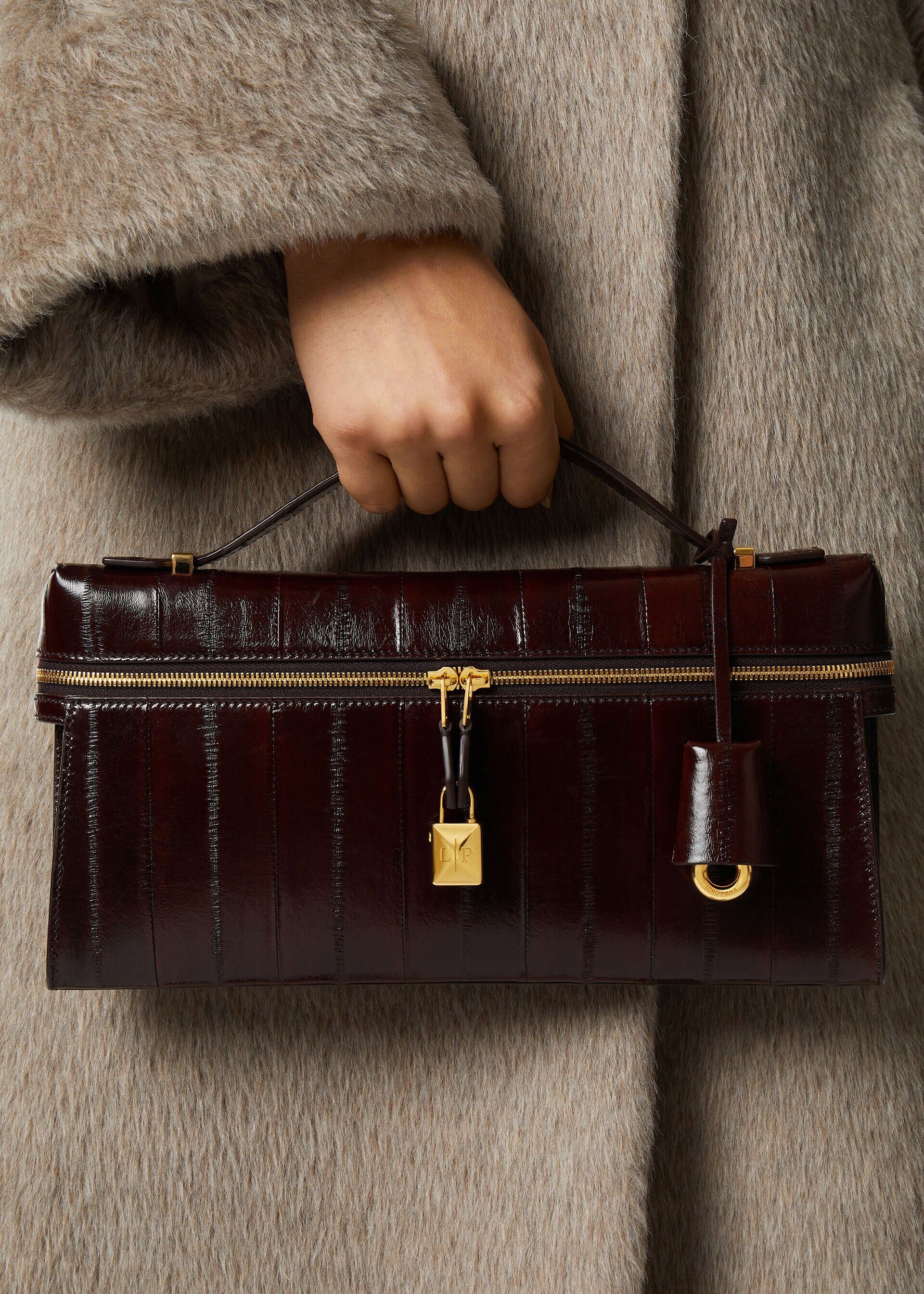 Loro Piana os11x0426 FAR1214 Size: OS / L29 Extra Clutch in Shiny Size ONE SIZE - 6 Thumbnail