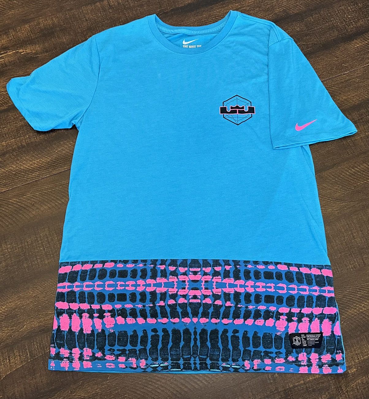 Nike Nike Lebron James Men’s T-shirt Blue South Beach-Size Medium Size US M / EU 48-50 / 2 - 1 Thumbnail