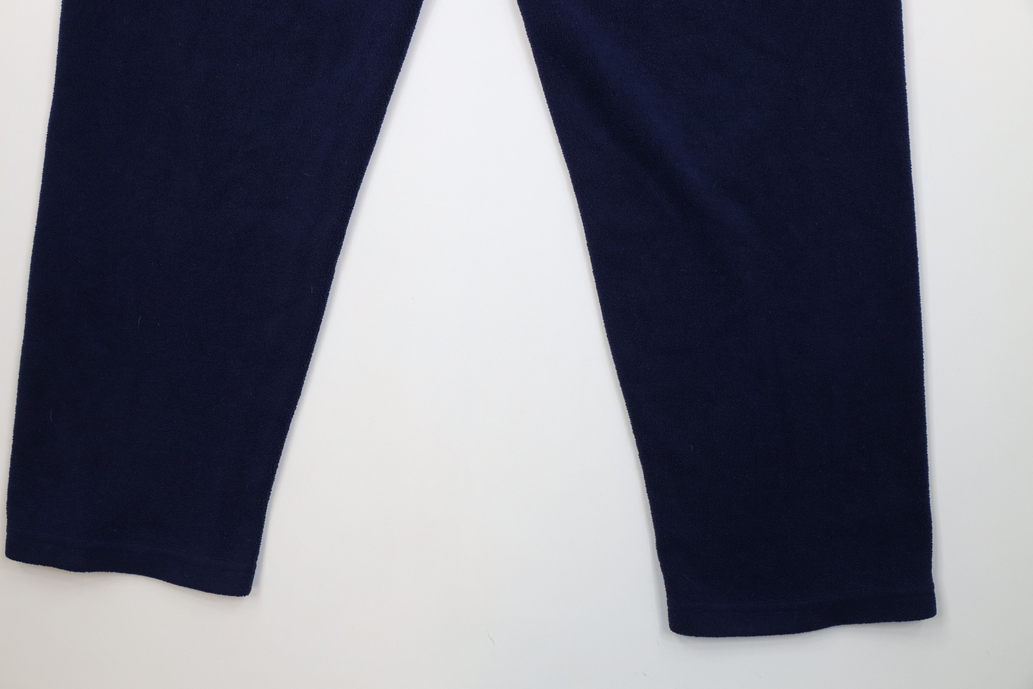 Vintage Vintage 90s Y2K University of Michigan Wide Leg Fleece Pants Size US 34 / EU 50 - 12 Thumbnail
