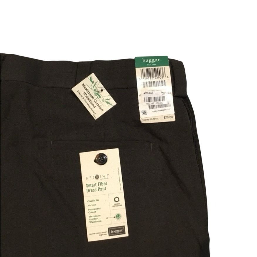 Haggar Haggar Smart Fiber Classic Fit Khaki Pants Size US 38 / EU 54 - 7 Thumbnail