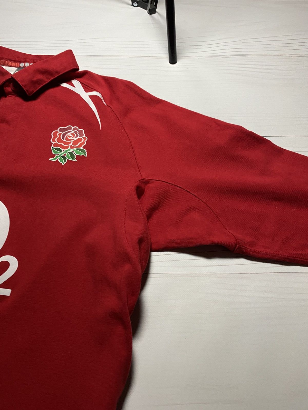 Nike Vintage Nike England 2007/09 Rugby Jersey Soccer Longsleeve Size US XXL / EU 58 / 5 - 6 Thumbnail