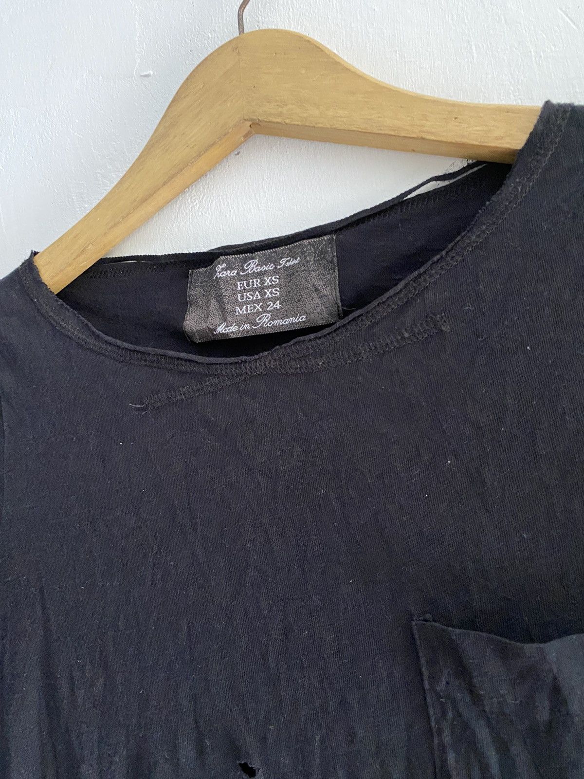 If Six Was Nine × Japanese Brand × Le Grande Bleu (L.G.B.) Vintage zara pocket distressed longsleeve tshirts Size US M / EU 48-50 / 2 - 5 Thumbnail