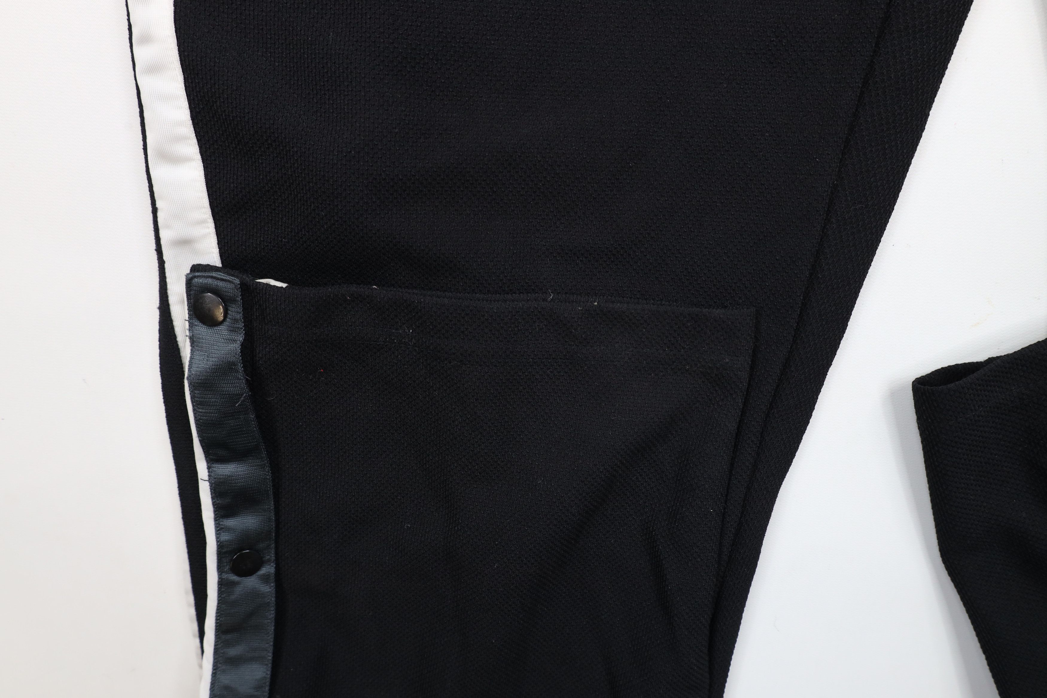 Vintage Vintage 90s Streetwear Striped Wide Leg Tearaway Pants Black Size US 38 / EU 54 - 11 Thumbnail