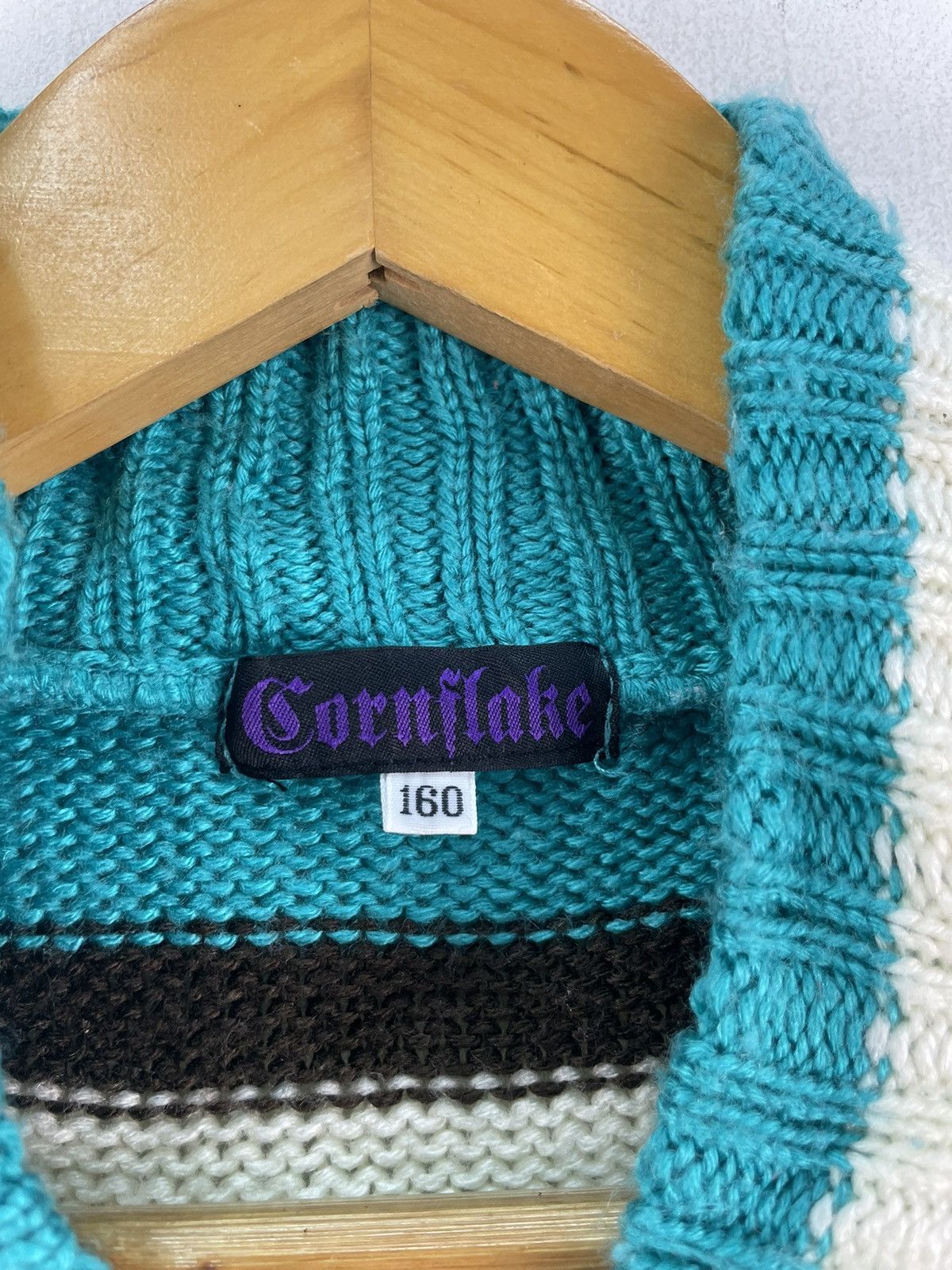 Vintage Vintage Surf Collection Handknitt Sweater Knitwear Size US S / EU 44-46 / 1 - 4 Thumbnail