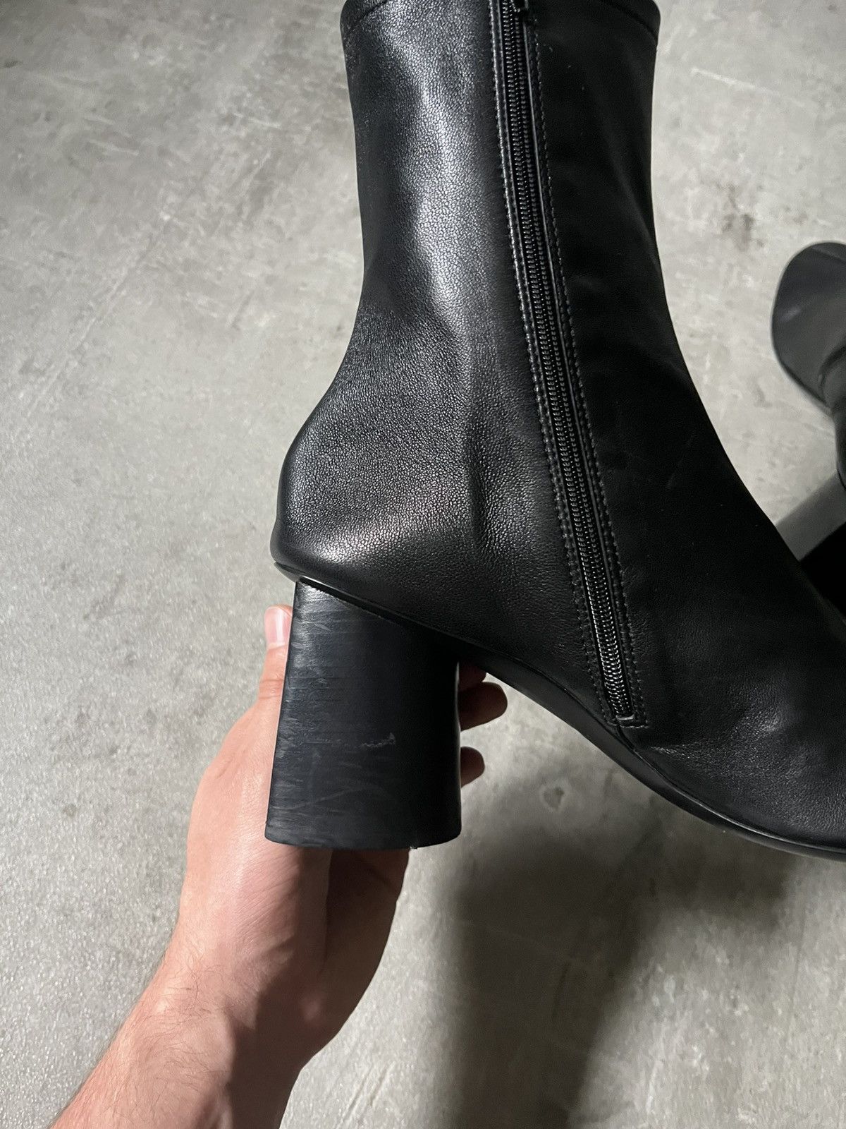 Balenciaga Balenciaga F/W 2022 Glove Boots leather black Size US 9 / EU 42 - 7 Thumbnail