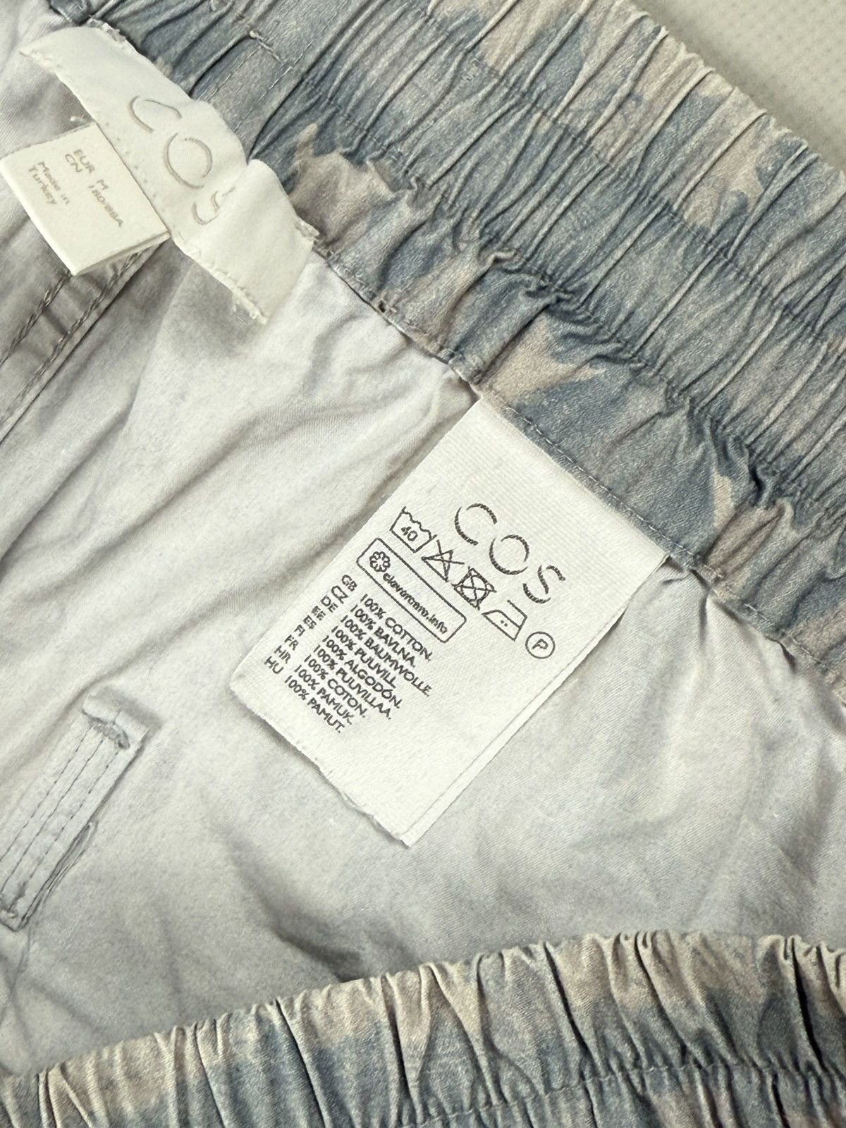 Cos Cos Men’s Drawstring Patterned Shorts Size M Size US 32 / EU 48 - 10 Thumbnail