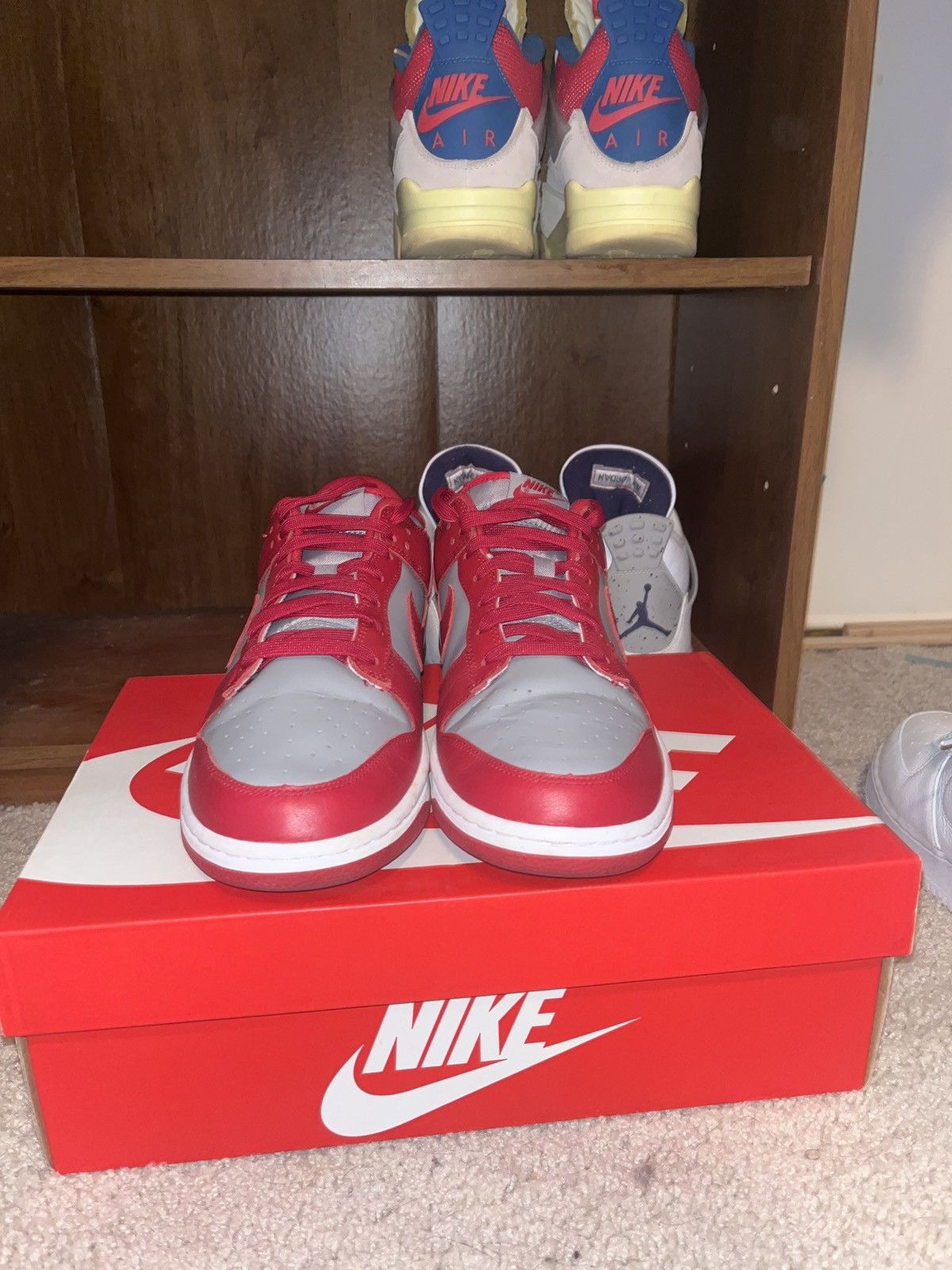 Nike Nike dunk low ‘UNLV’ 2021 Size US 10 / EU 43 - 3 Thumbnail