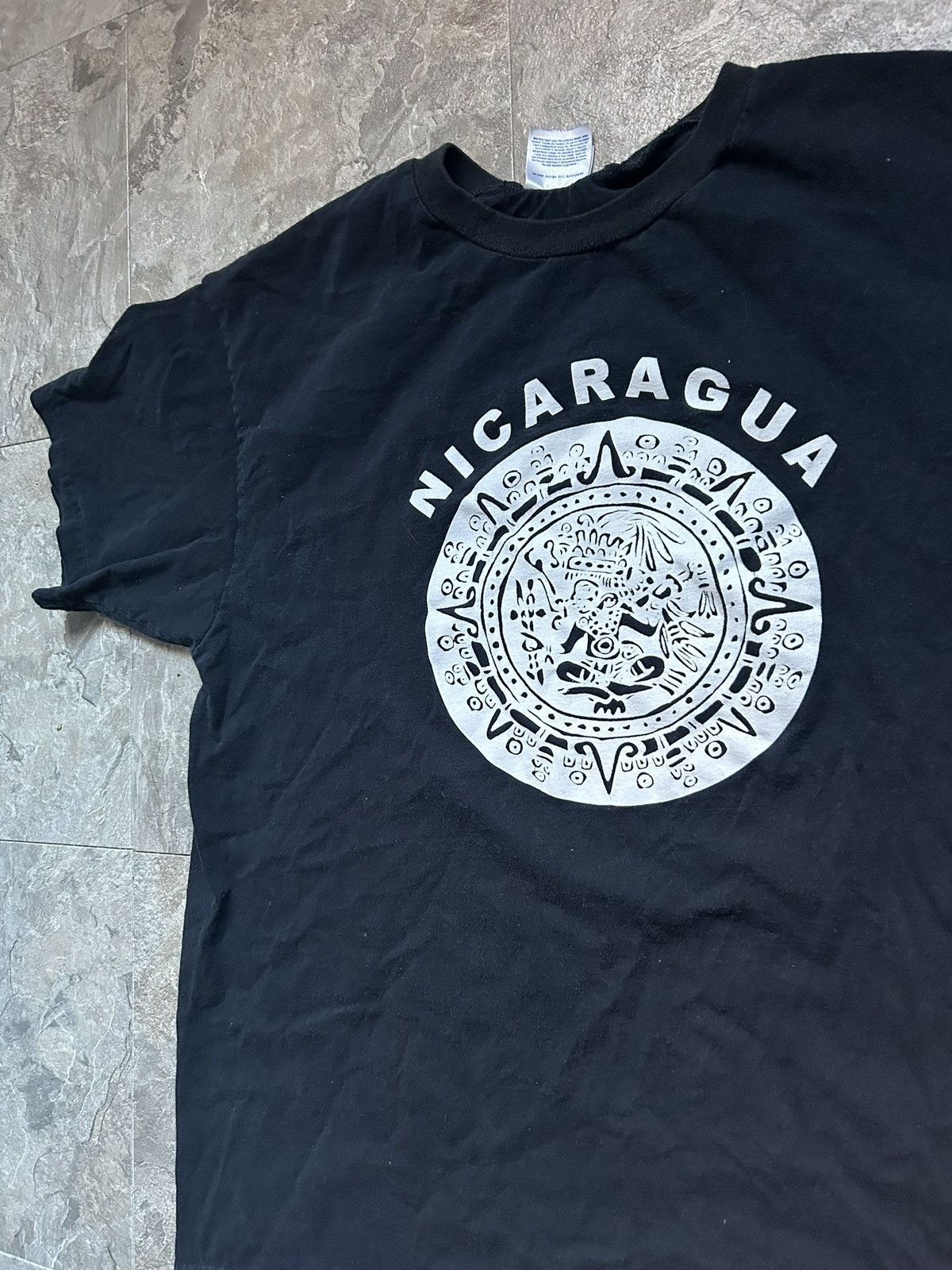 Vintage NICARAGUA TEE Size US L / EU 52-54 / 3 - 3 Thumbnail