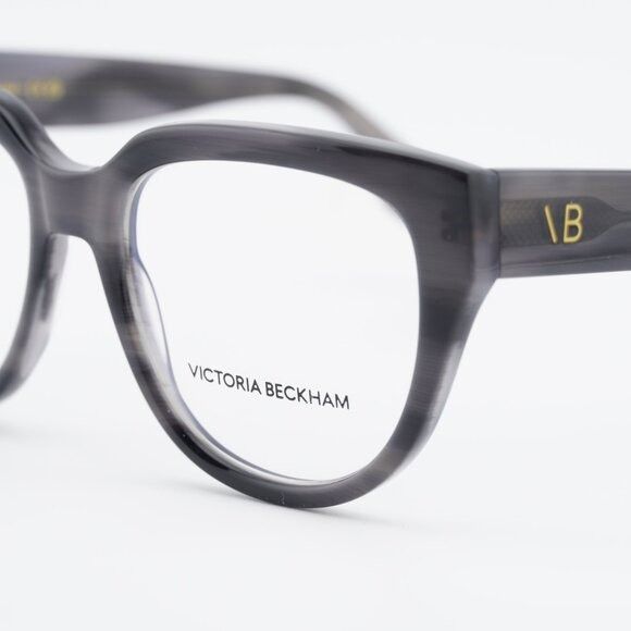 Victoria Beckham Victoria Beckham VB2674 036 Eyeglasses Striped Grey 53mm Size ONE SIZE - 8 Thumbnail