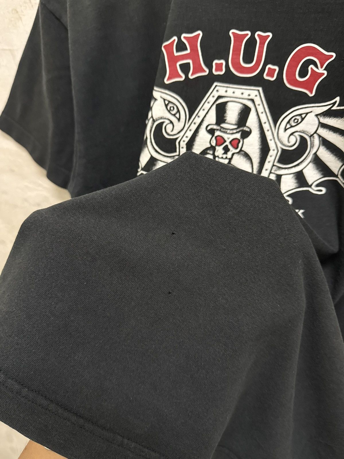 Hysteric Glamour Heaven Under Ground H.U.G Cream Soda Skull Tees Size US M / EU 48-50 / 2 - 8 Thumbnail