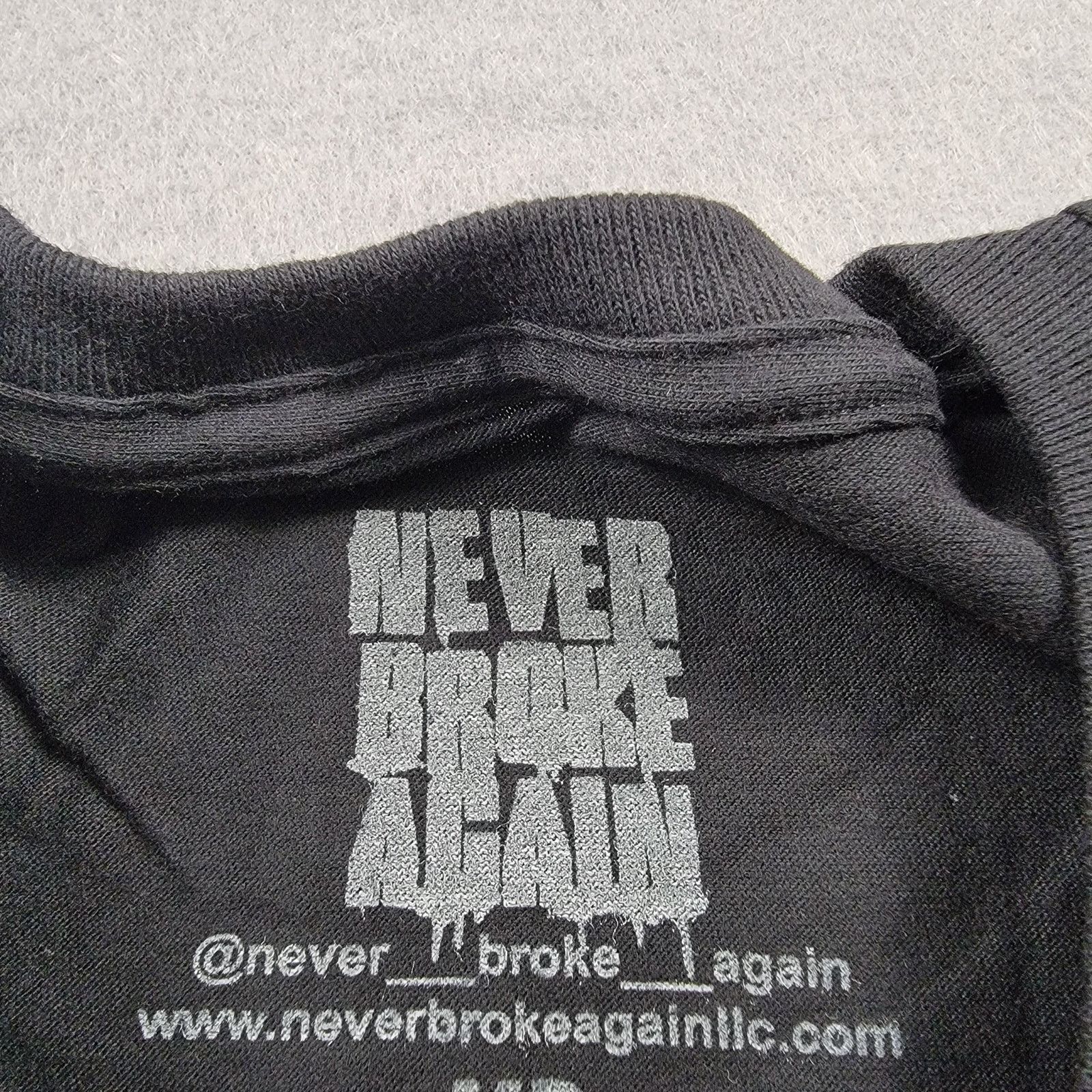 NBA Young Boy Never Broke Again King of the Jungle Tee Black M Size US M / EU 48-50 / 2 - 3 Thumbnail