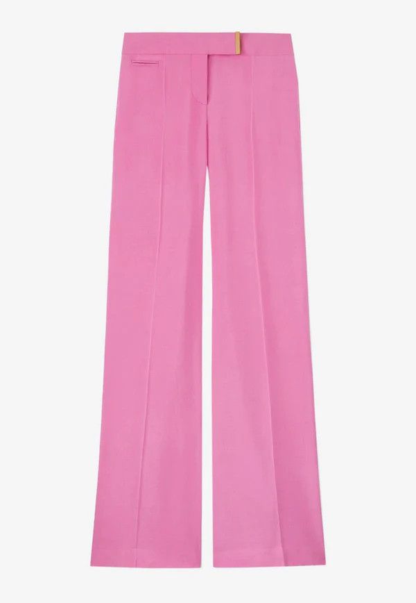 Tom Ford o1loc1c0924 PAW506 Woven Pant in Pink Size 27" / US 4 / IT 40 - 1 Thumbnail