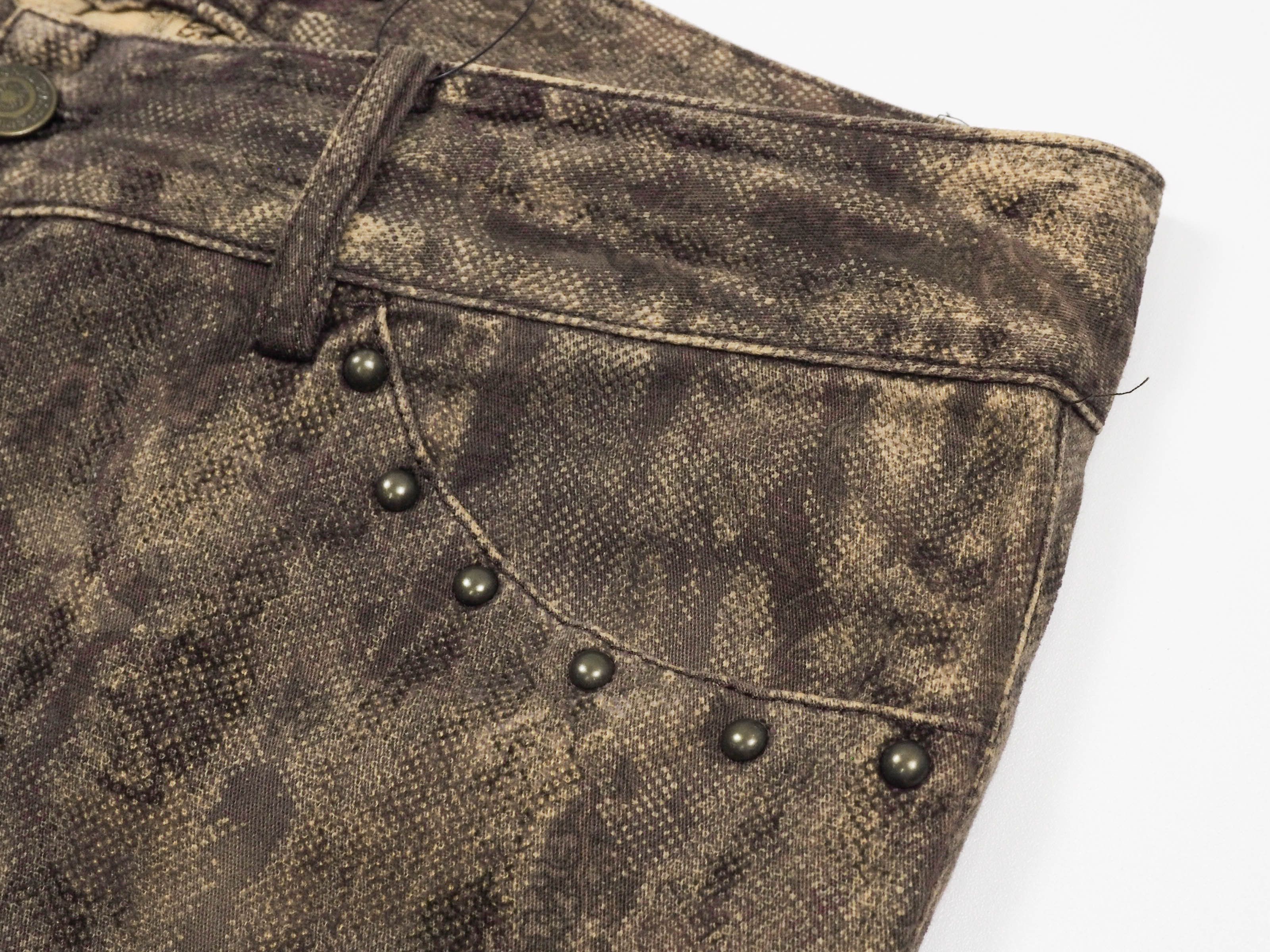 Tornado Mart Tornadomart femme rust flare jeans Size 30" / US 8 / IT 44 - 5 Thumbnail