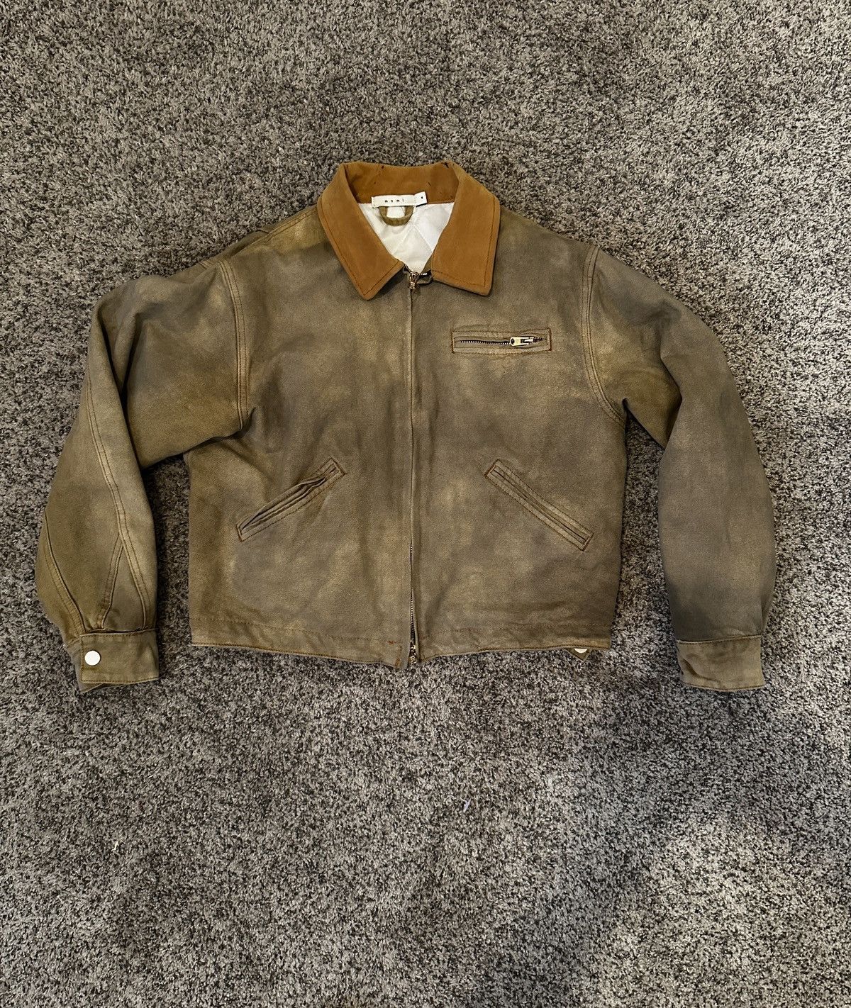 MNML × Streetwear × Vintage Mnml Collared Work Jacket Men's MNML × Streetwear × Vintage Mnml Collared Work Jacket Men's